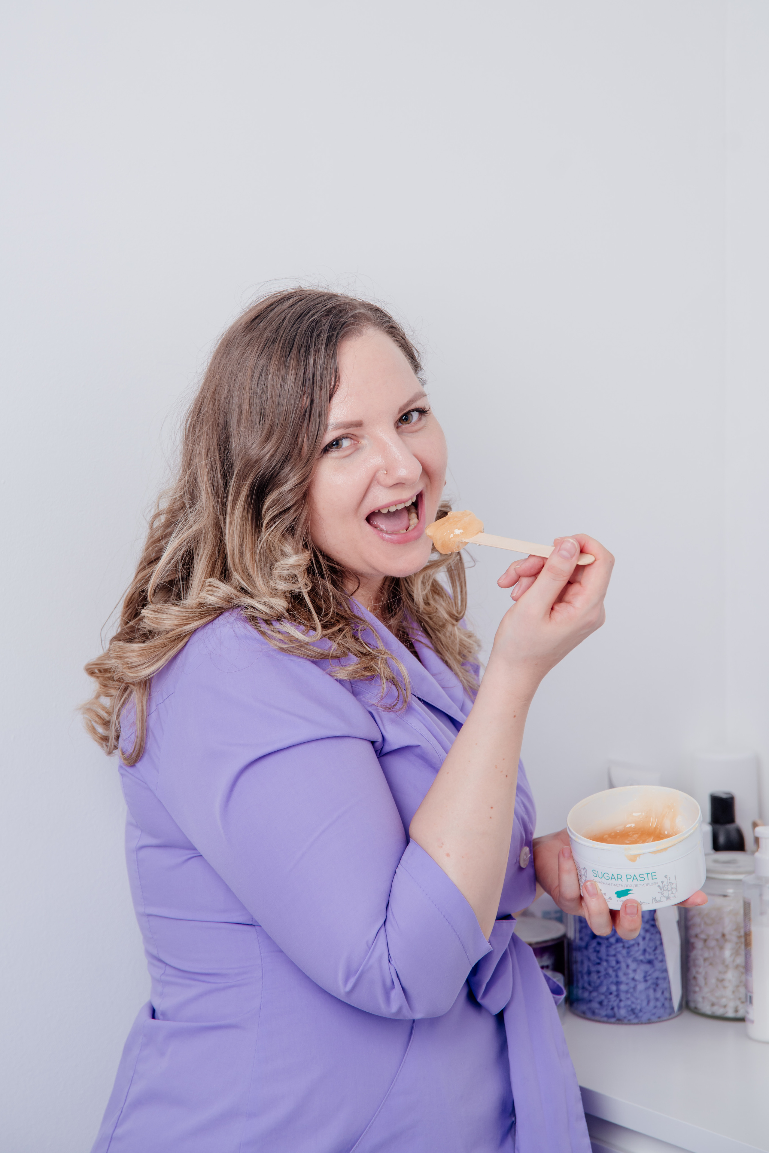 Photoshoot for the master of sugaring and depilation. Люба Тернавская. Фотограф Иерусалим. Фотограф Израиль