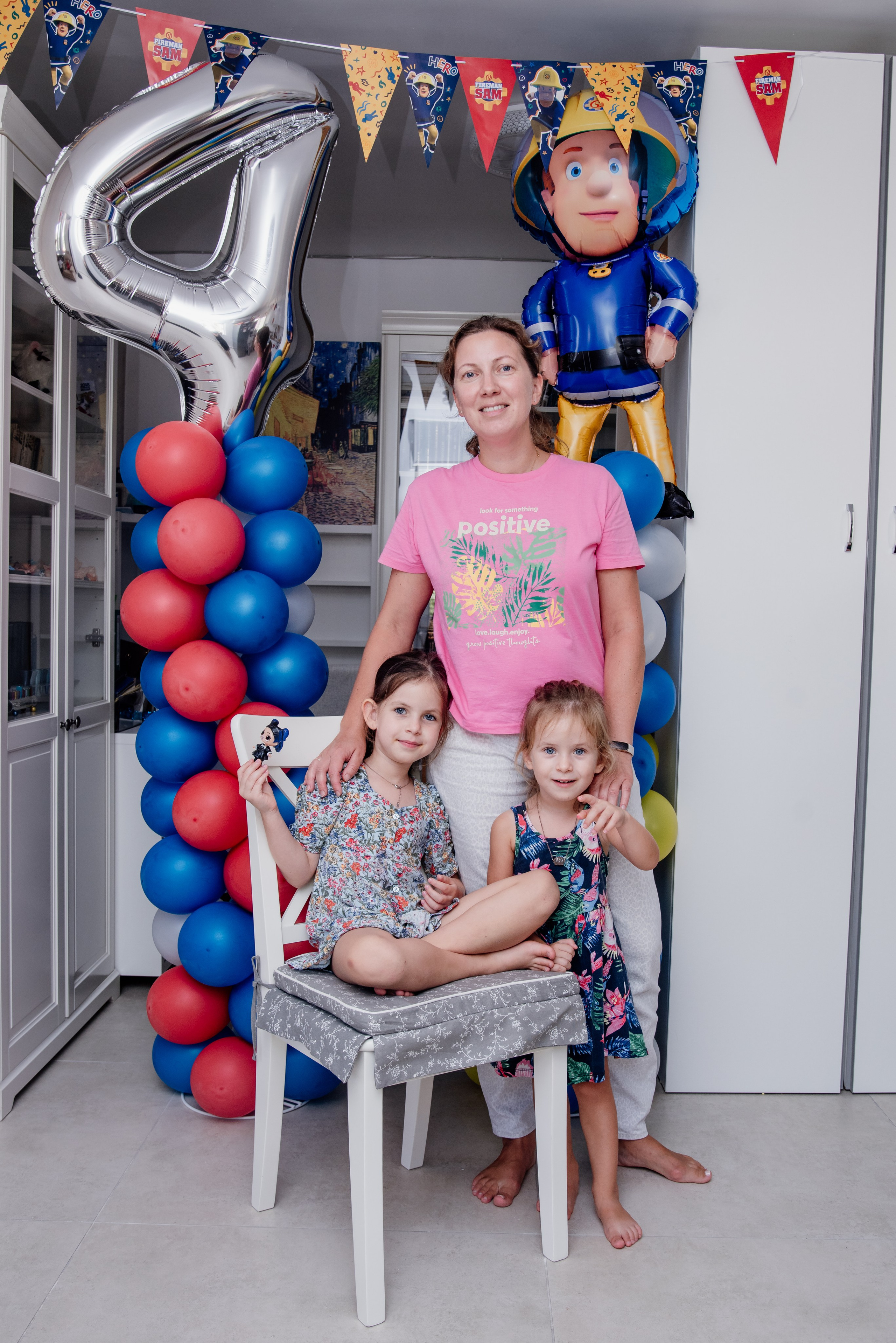 Moshe’s birth day 4 years. Photographer in Israel Luba Ternavskaya