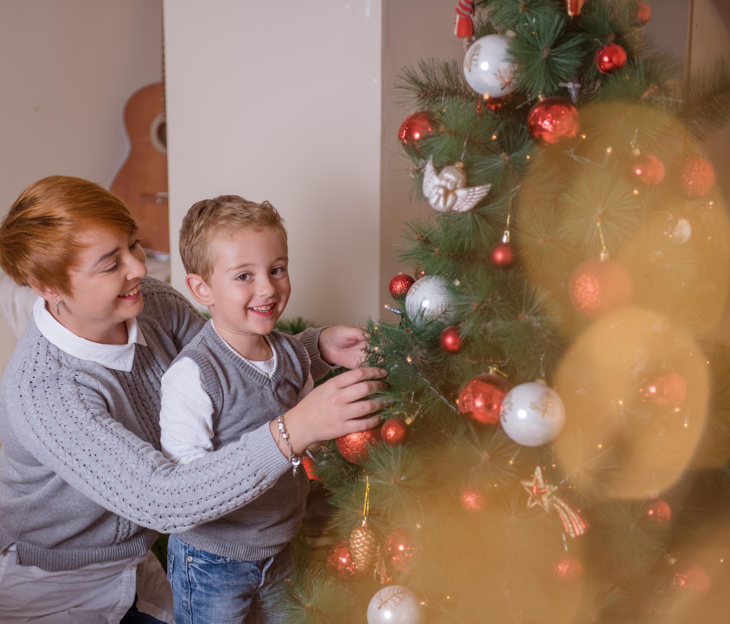 New year family photoshoot. Photographer in Israel Luba Ternavskaya