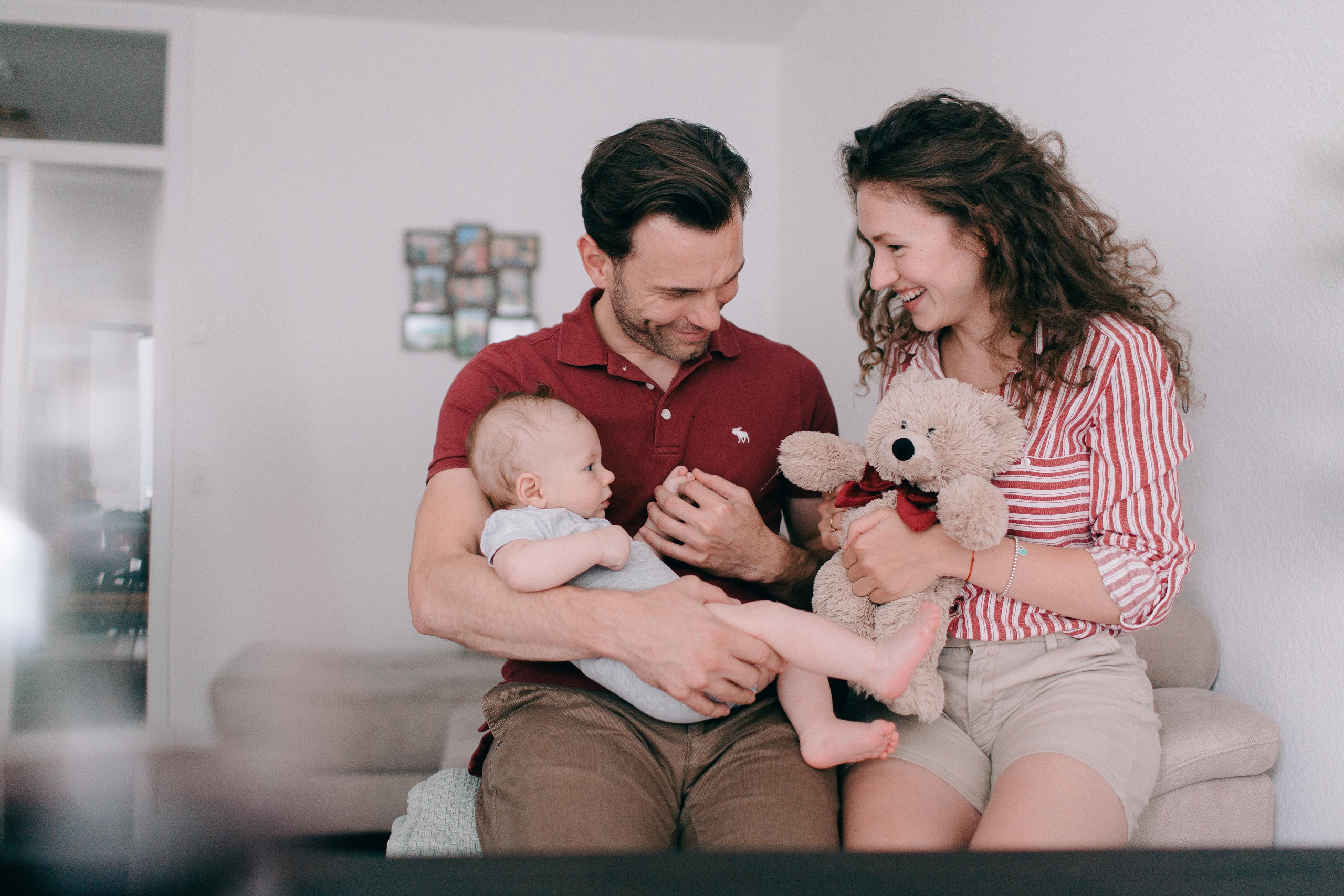 Андрей + Маша и их кроха. Свадебный фотограф в Германии