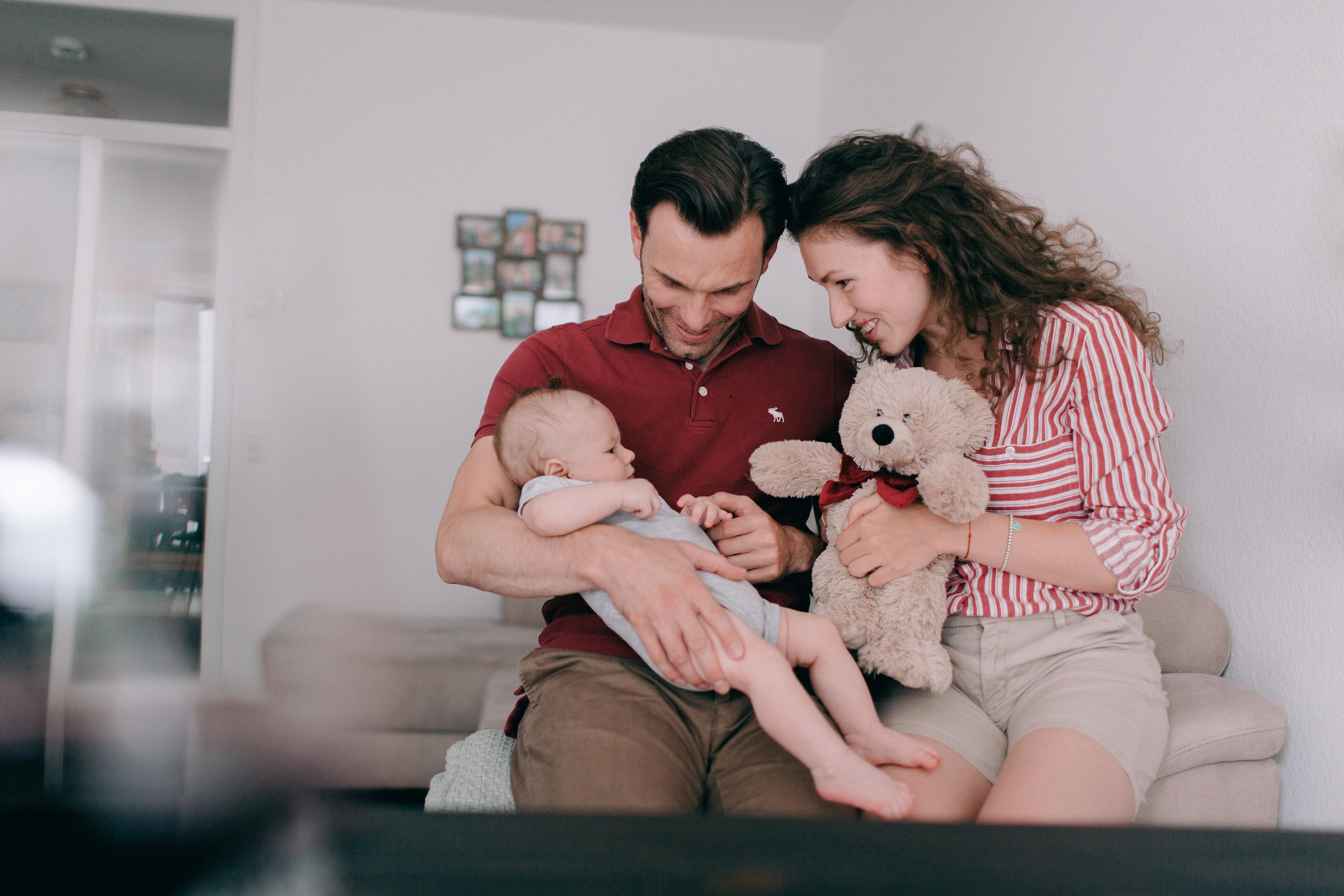 Андрей + Маша и их кроха. Свадебный фотограф в Германии