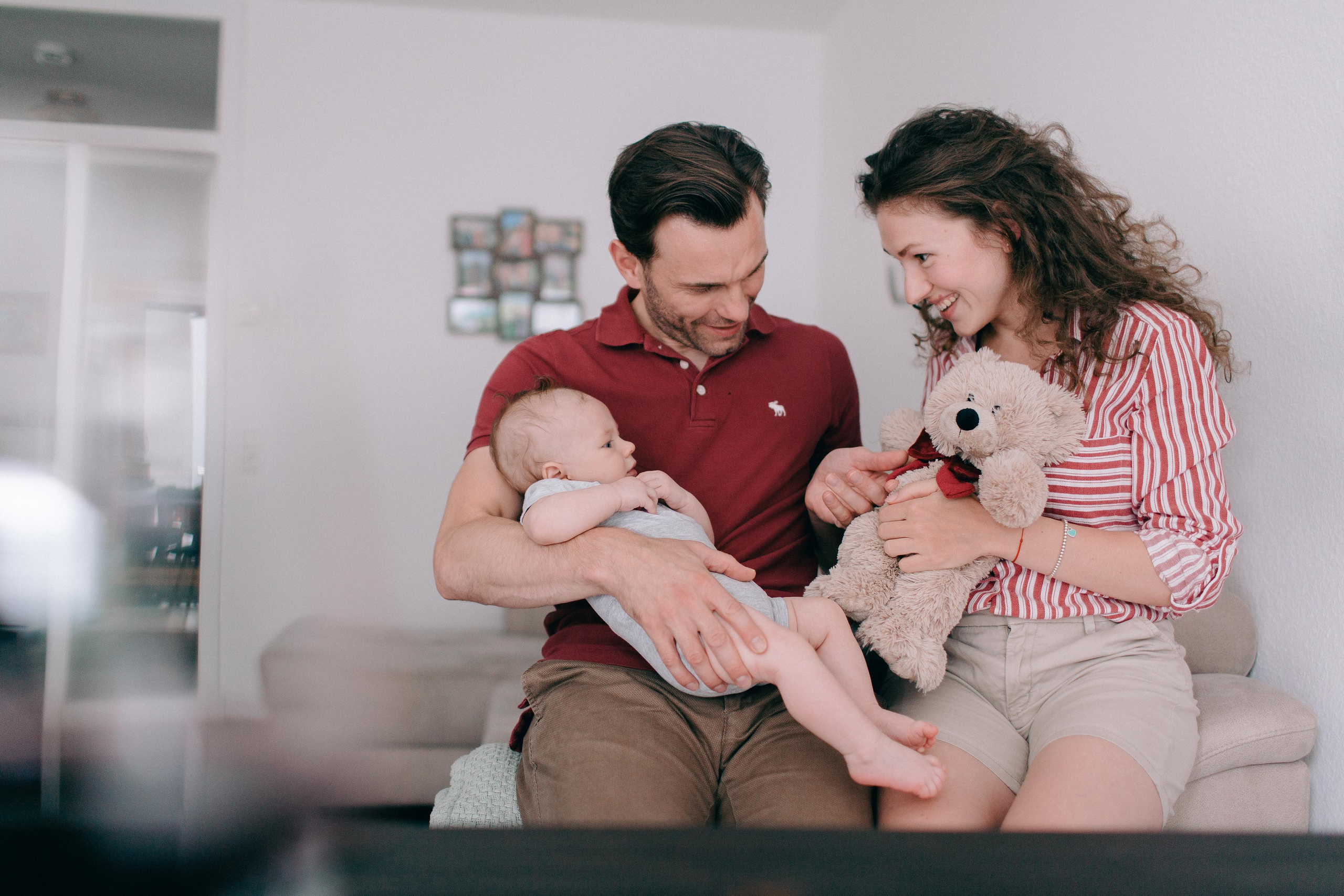 Андрей + Маша и их кроха. Свадебный фотограф в Германии