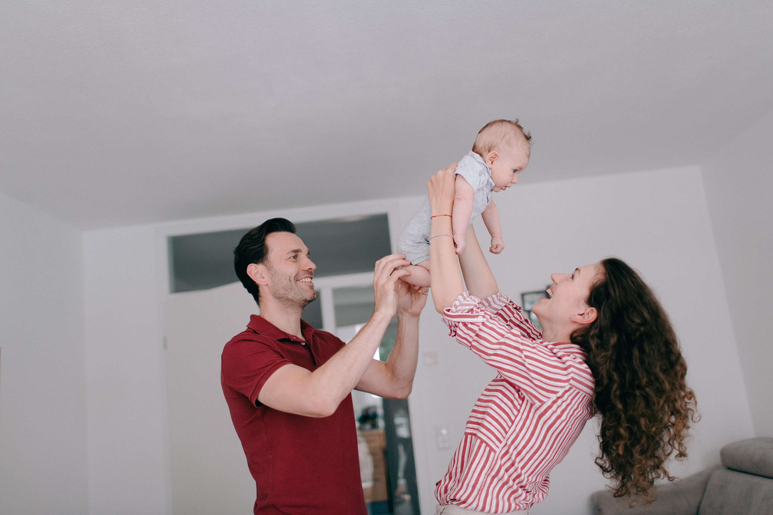 Андрей + Маша и их кроха. Свадебный фотограф в Германии