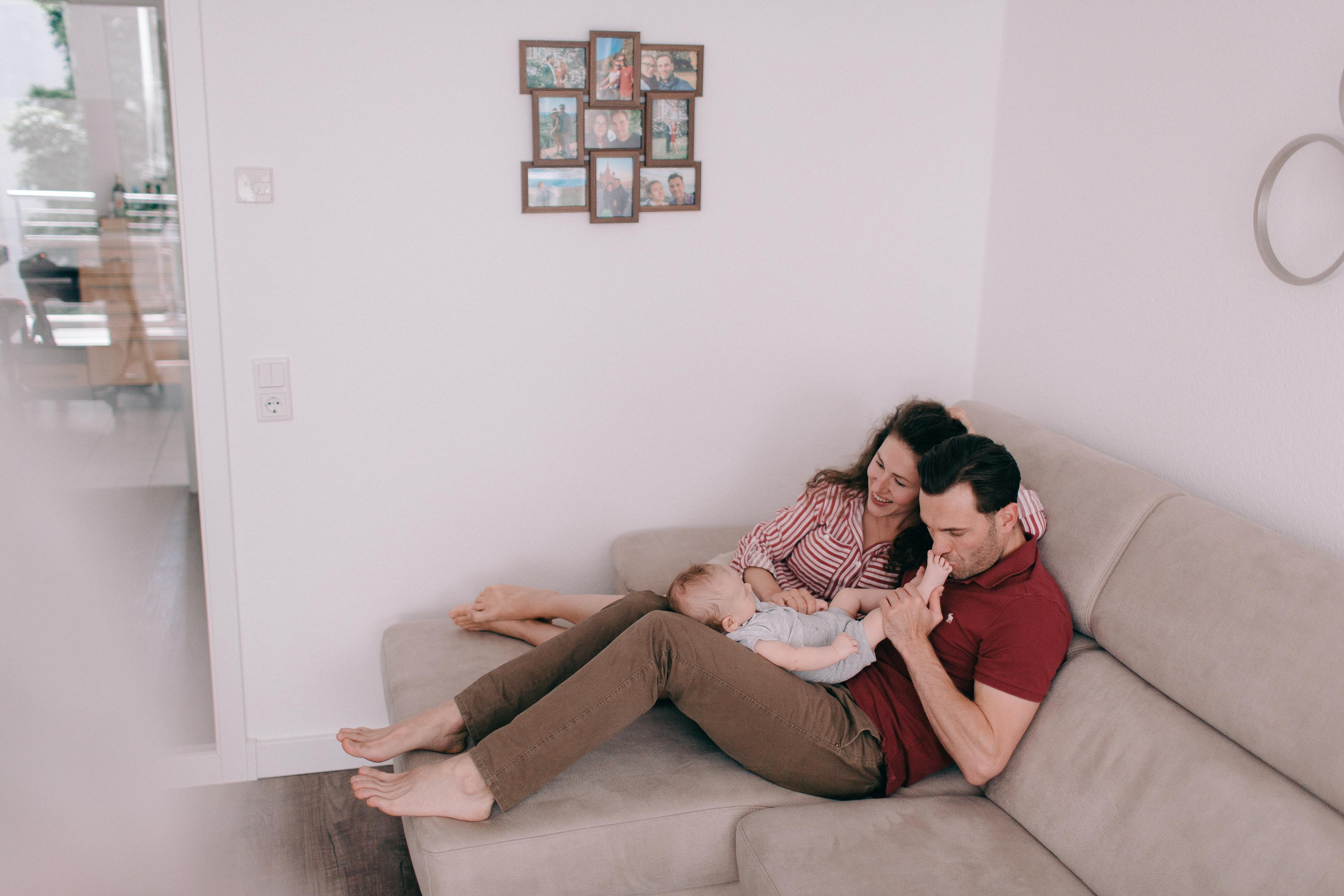 Андрей + Маша и их кроха. Свадебный фотограф в Германии