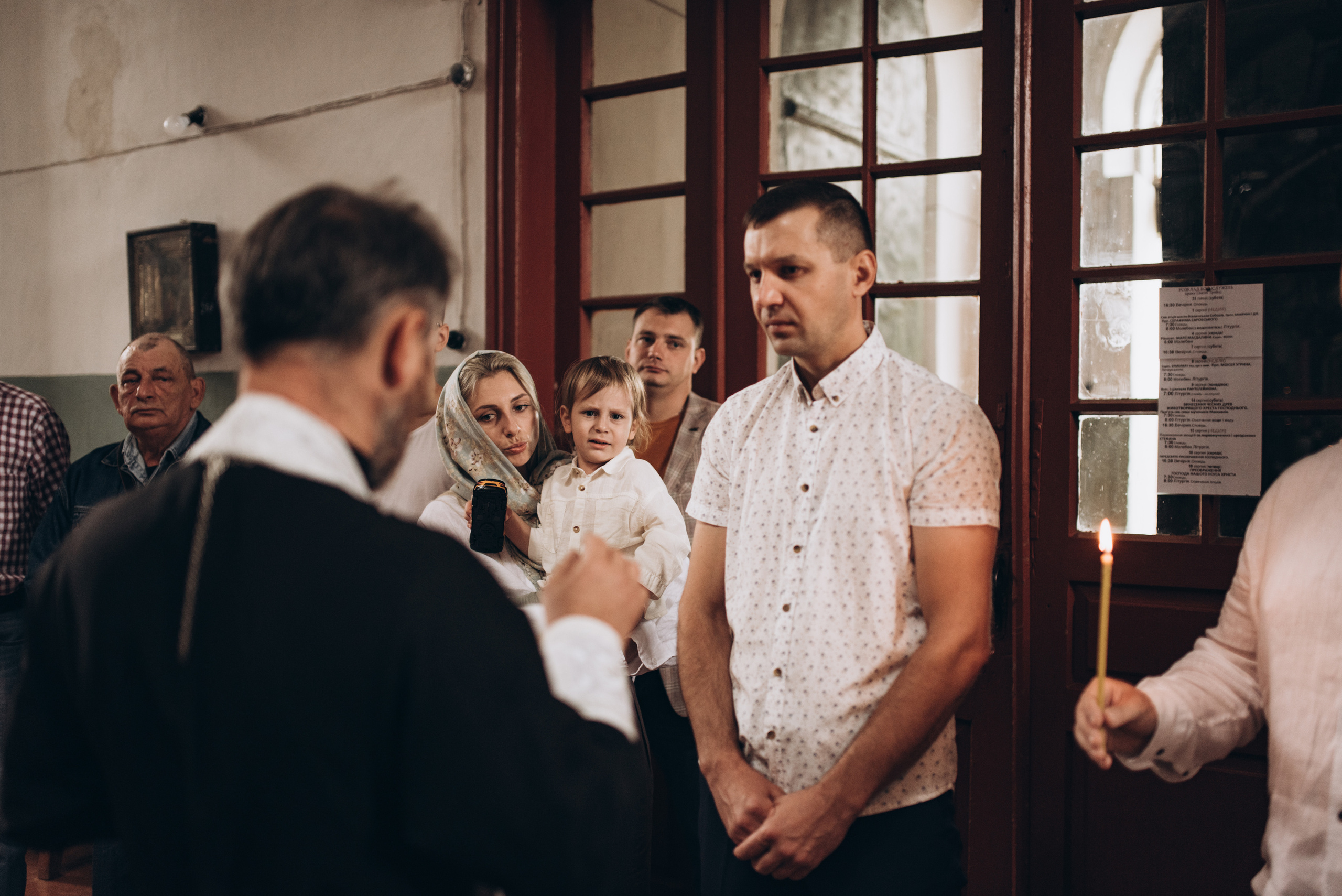 Таинство Крещение Илая. Семейный фотограф Екатерина Воробьева