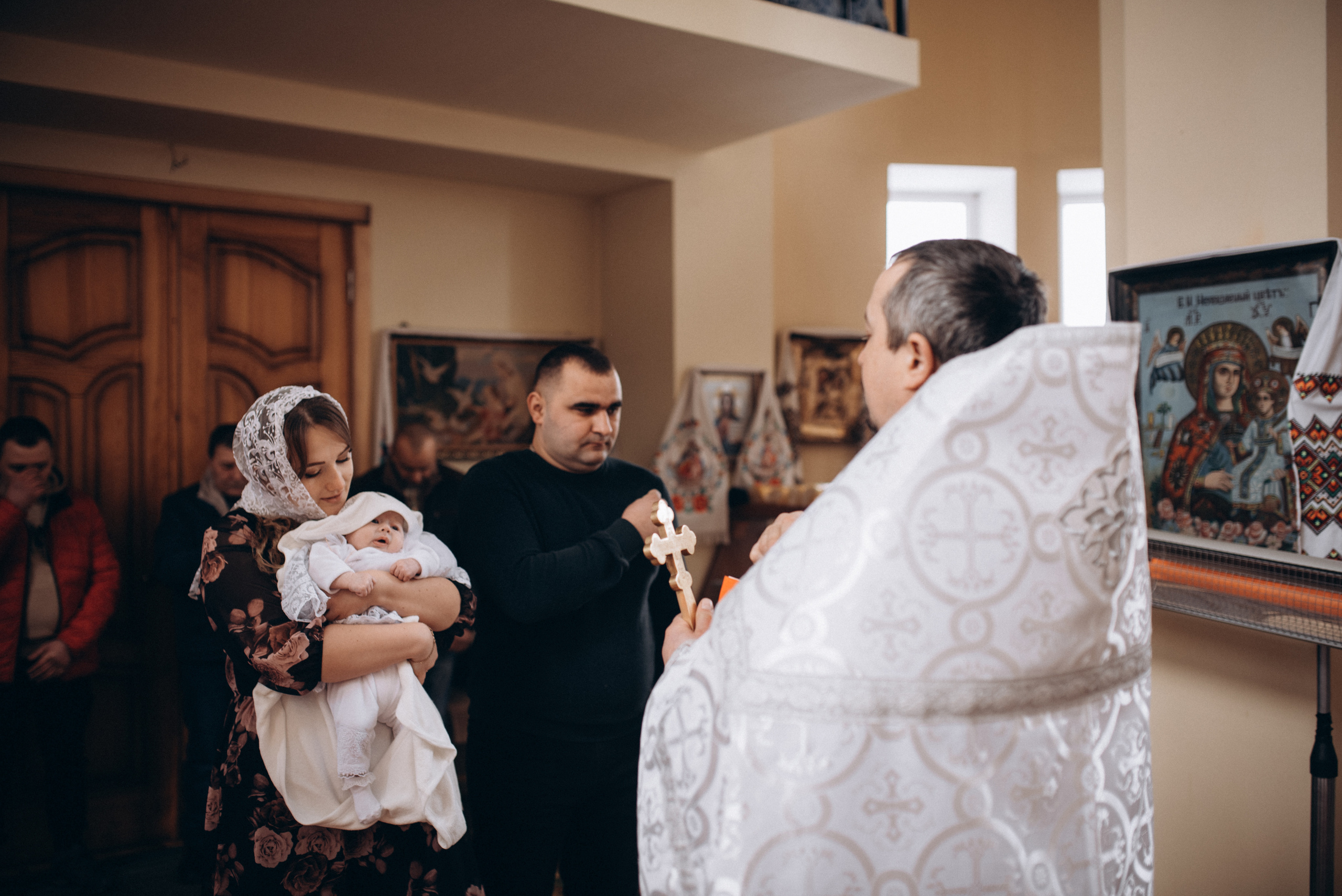 Таинство крещения Дарины. Семейный фотограф Екатерина Воробьева