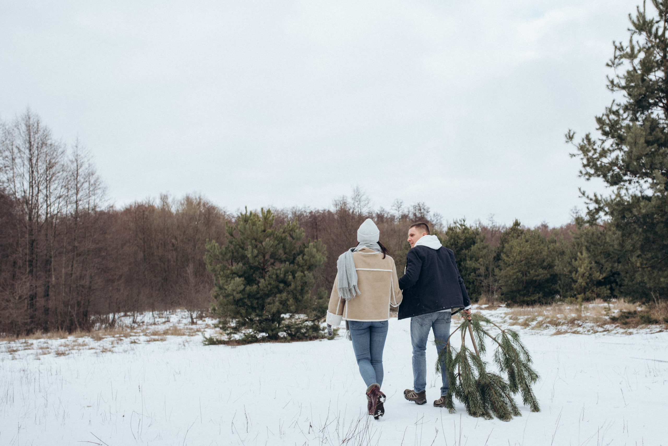 Женя и Вика. Однажды зимой. Семейный фотограф Екатерина Воробьева