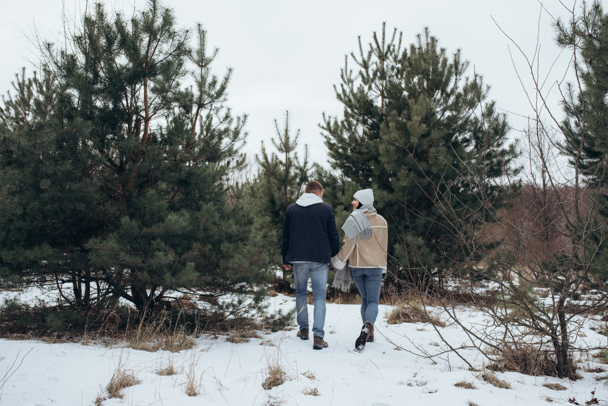 Женя и Вика. Однажды зимой. Семейный фотограф Екатерина Воробьева