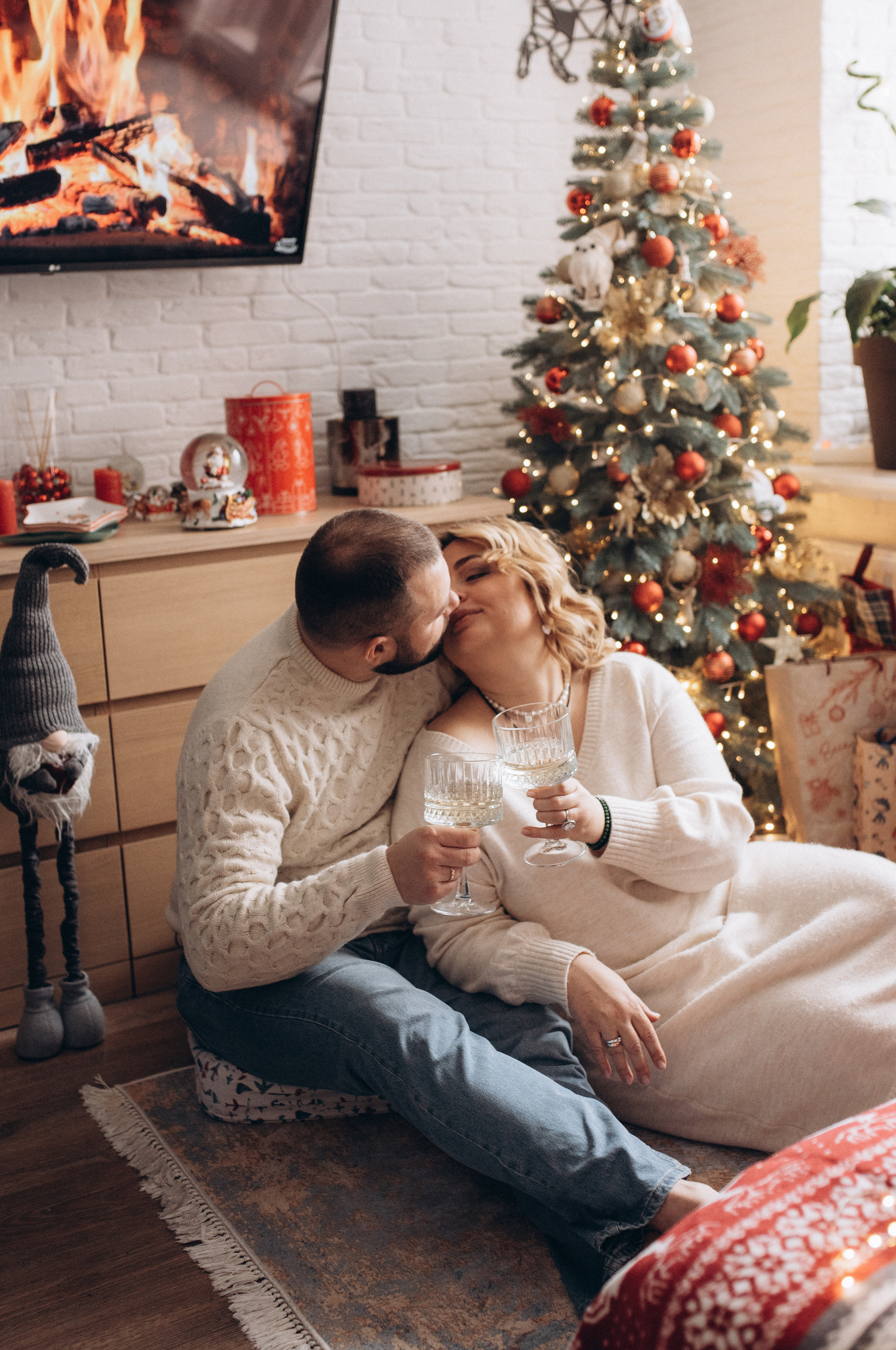 Максим і Віка. Новорічна історія. Семейный фотограф Екатерина Воробьева