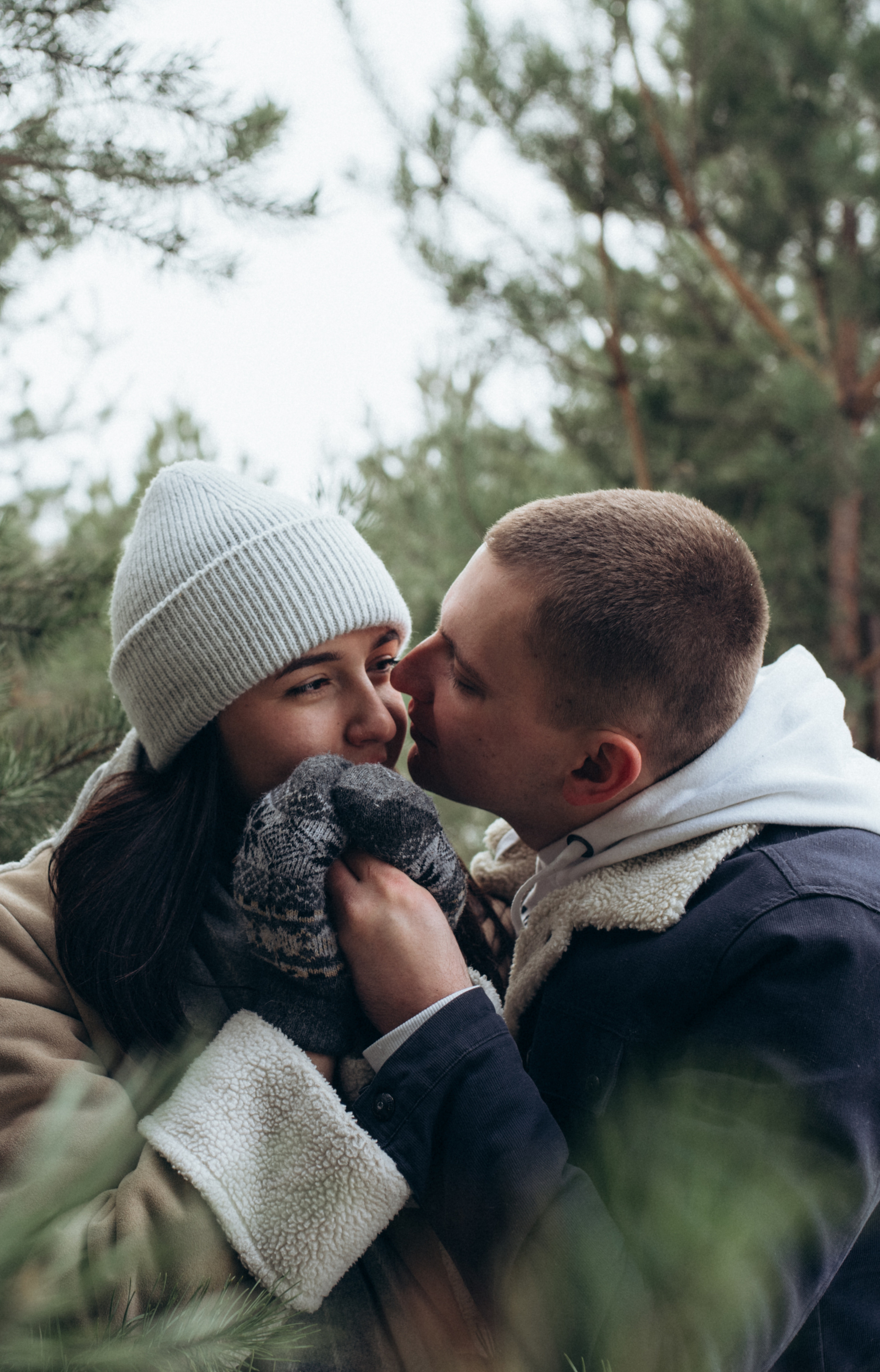 Женя и Вика. Однажды зимой. Семейный фотограф Екатерина Воробьева