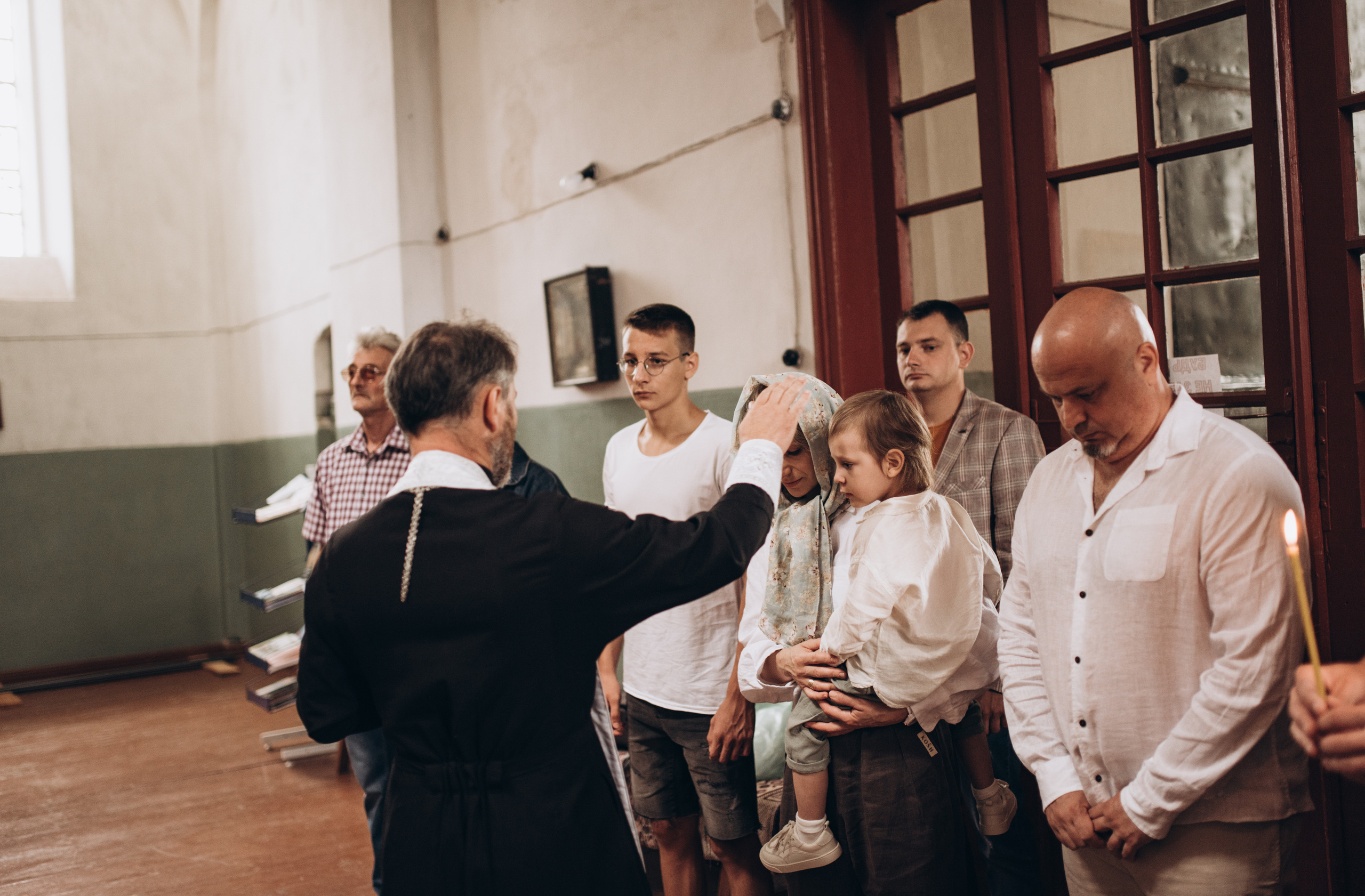 Таинство Крещение Илая. Семейный фотограф Екатерина Воробьева