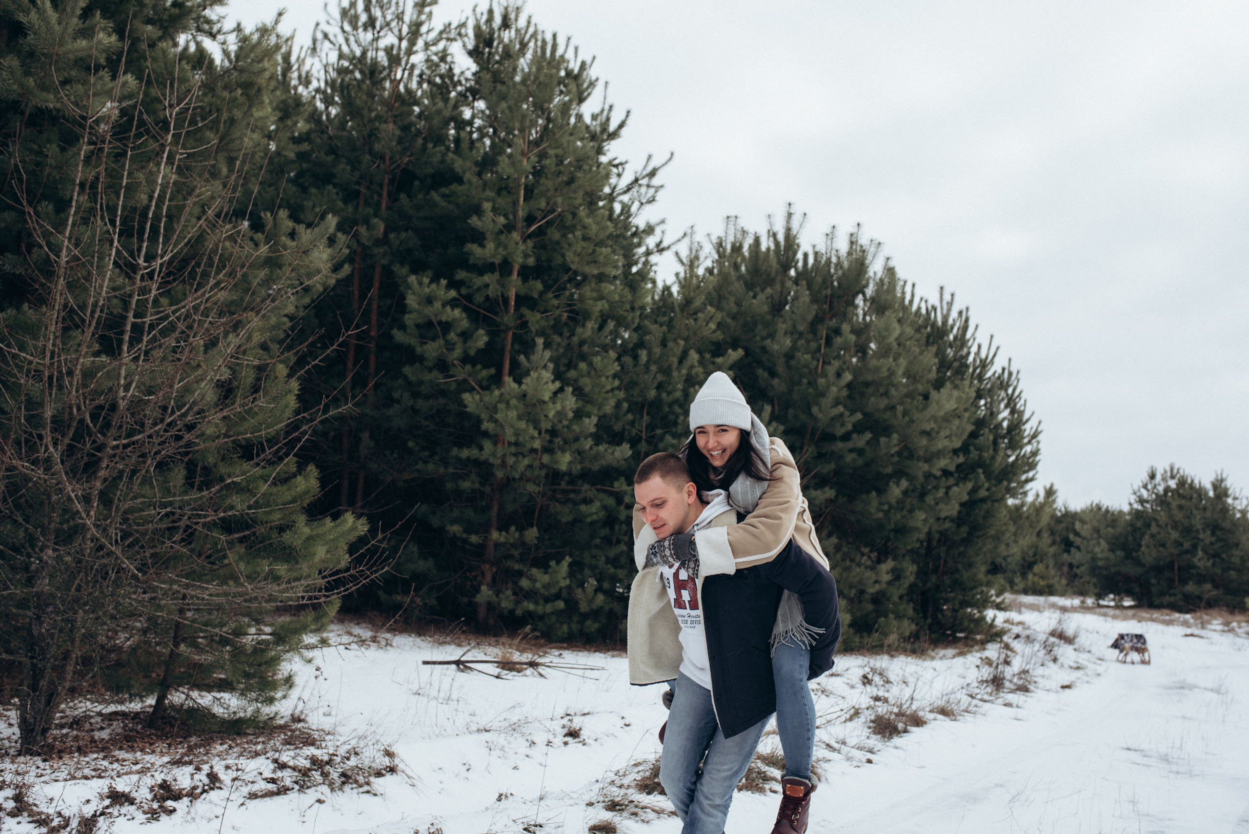Женя и Вика. Однажды зимой. Семейный фотограф Екатерина Воробьева