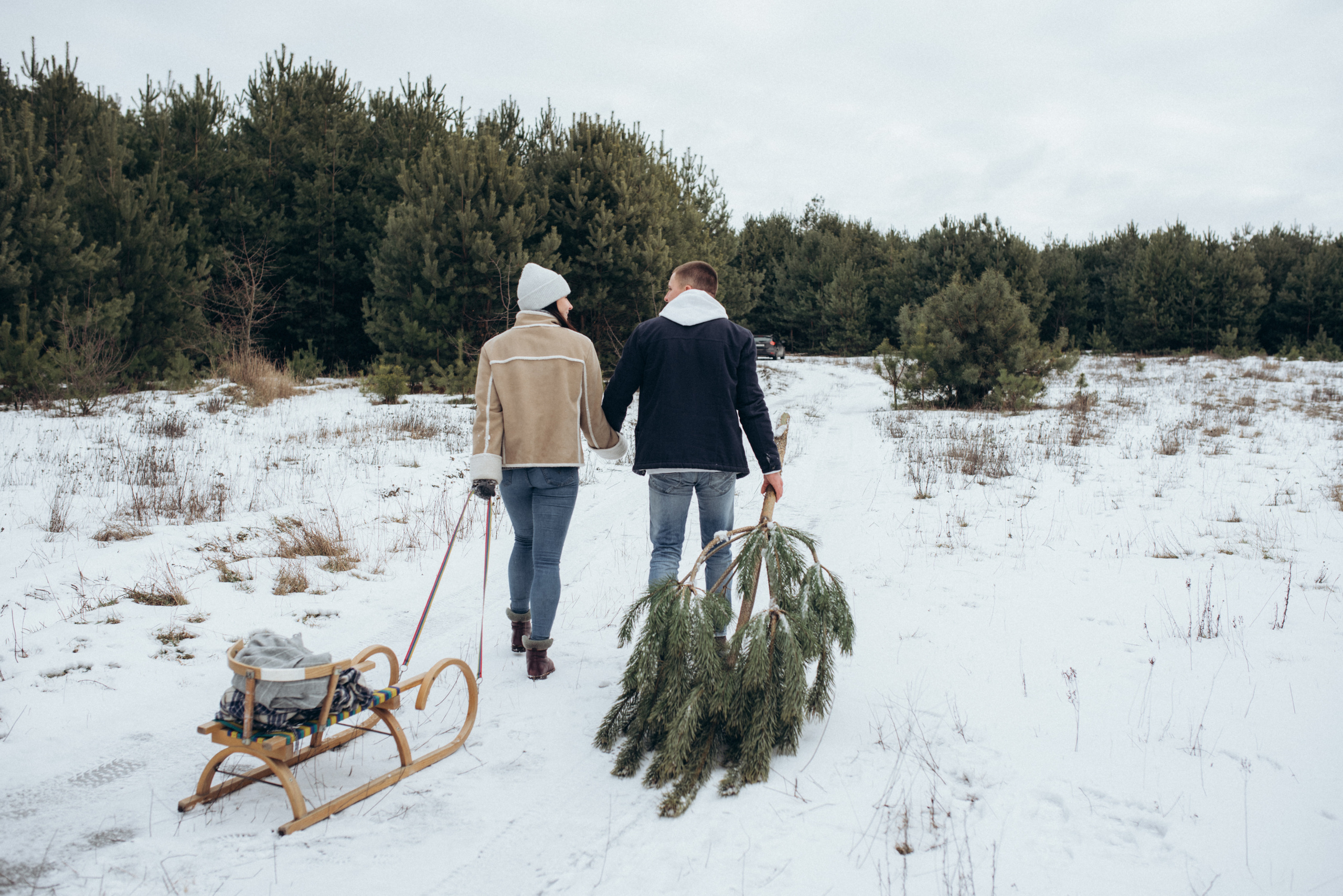Женя и Вика. Однажды зимой. Семейный фотограф Екатерина Воробьева
