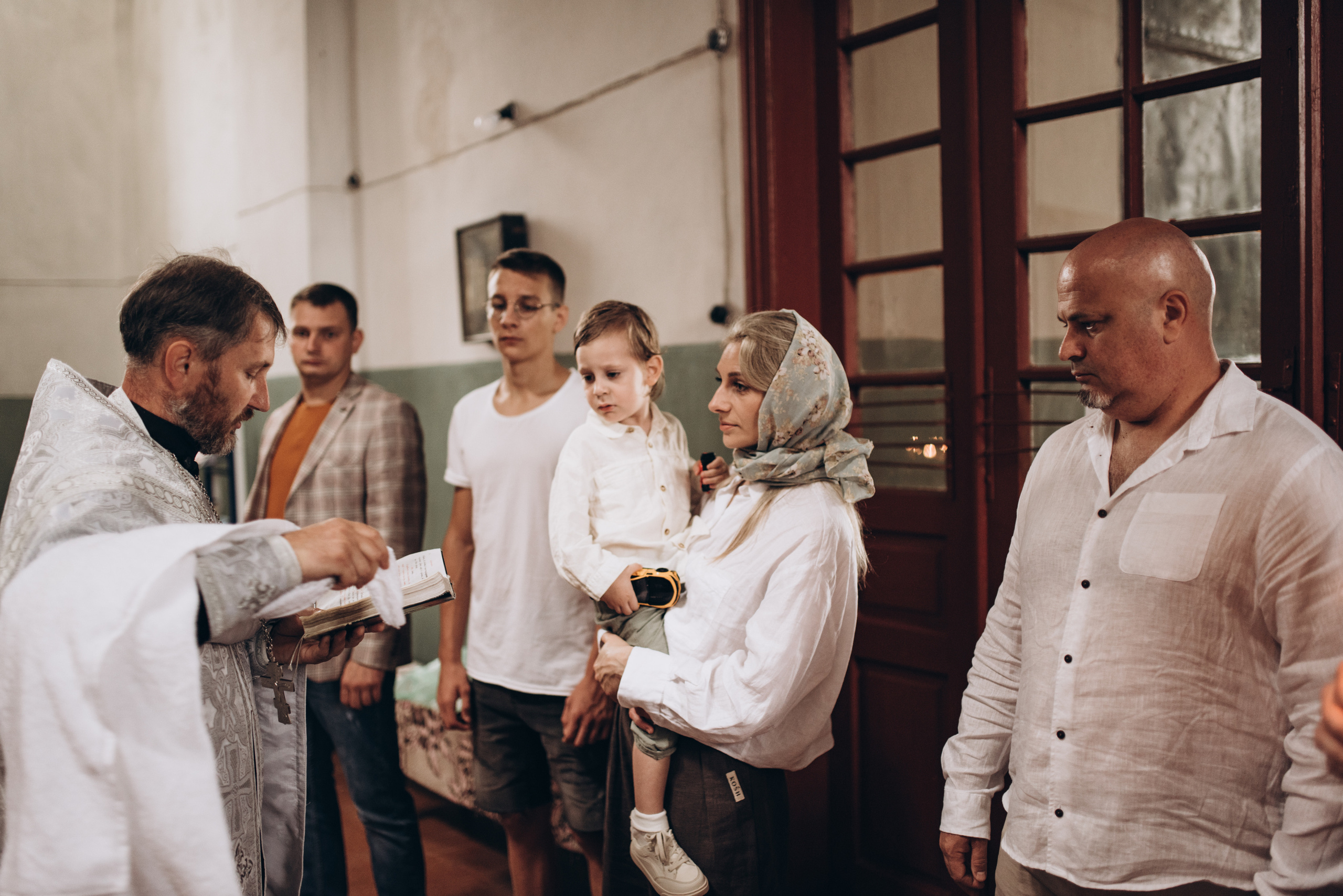 Таинство Крещение Илая. Семейный фотограф Екатерина Воробьева