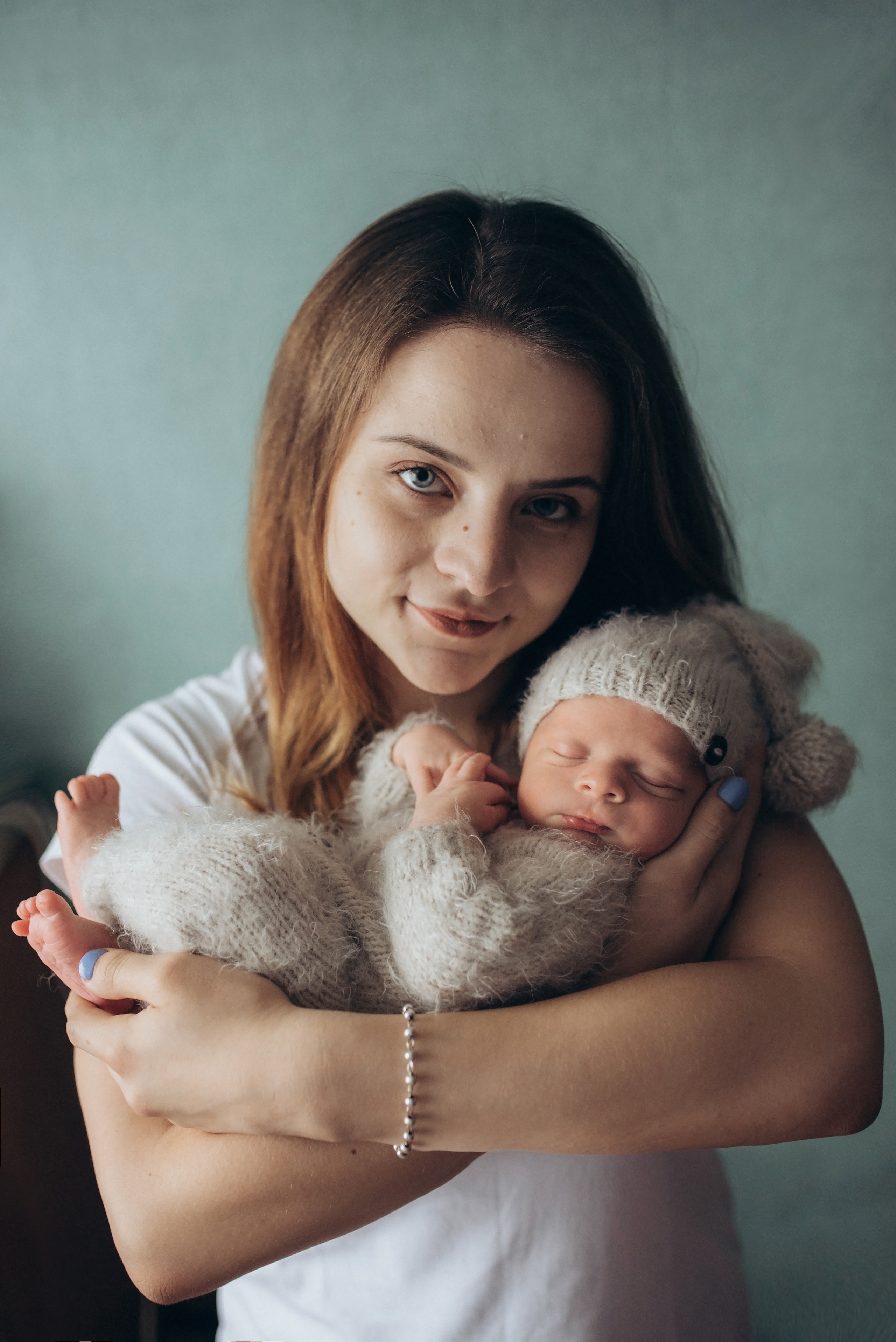 Сережа 8дней. Семейный фотограф Екатерина Воробьева