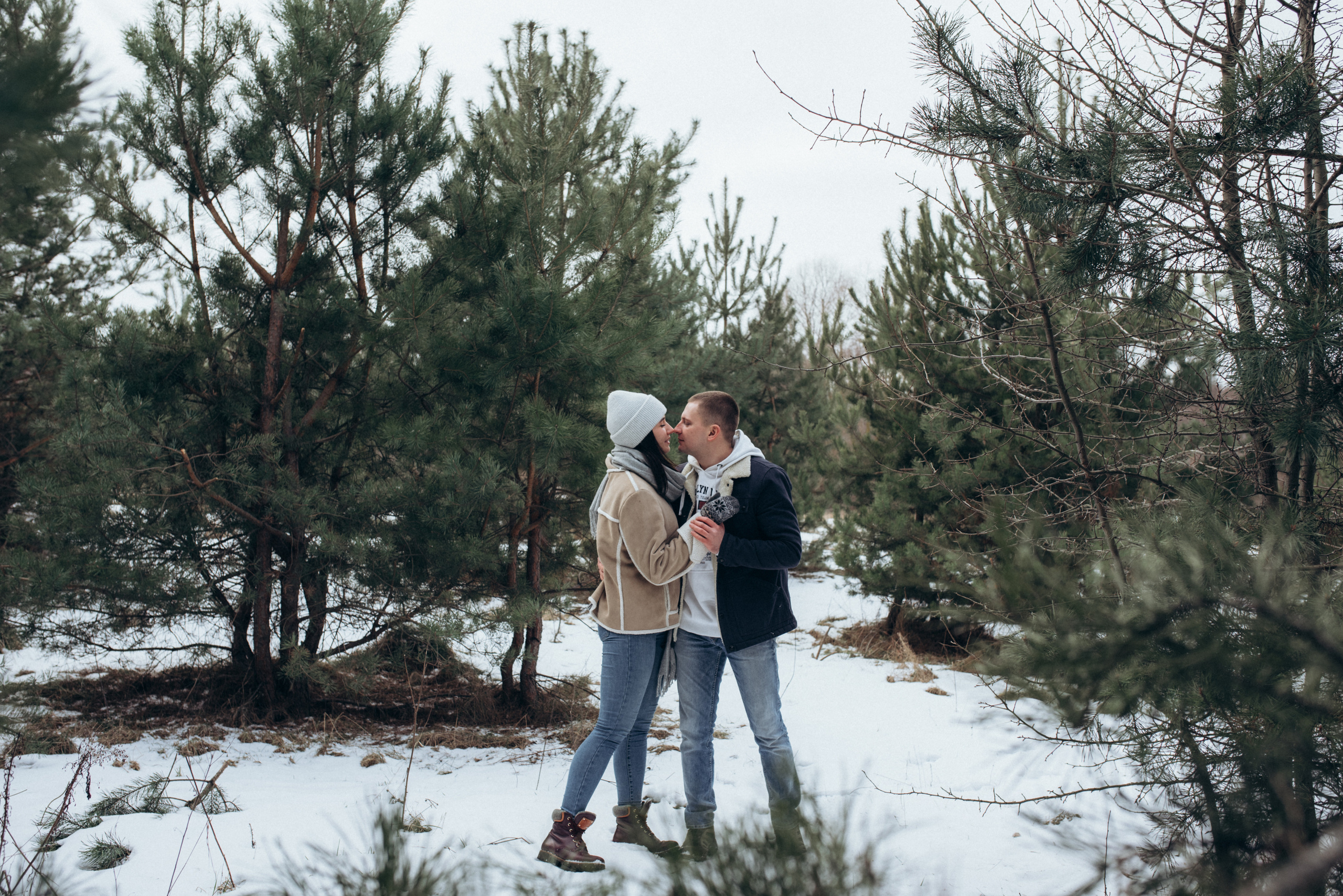 Женя и Вика. Однажды зимой. Семейный фотограф Екатерина Воробьева