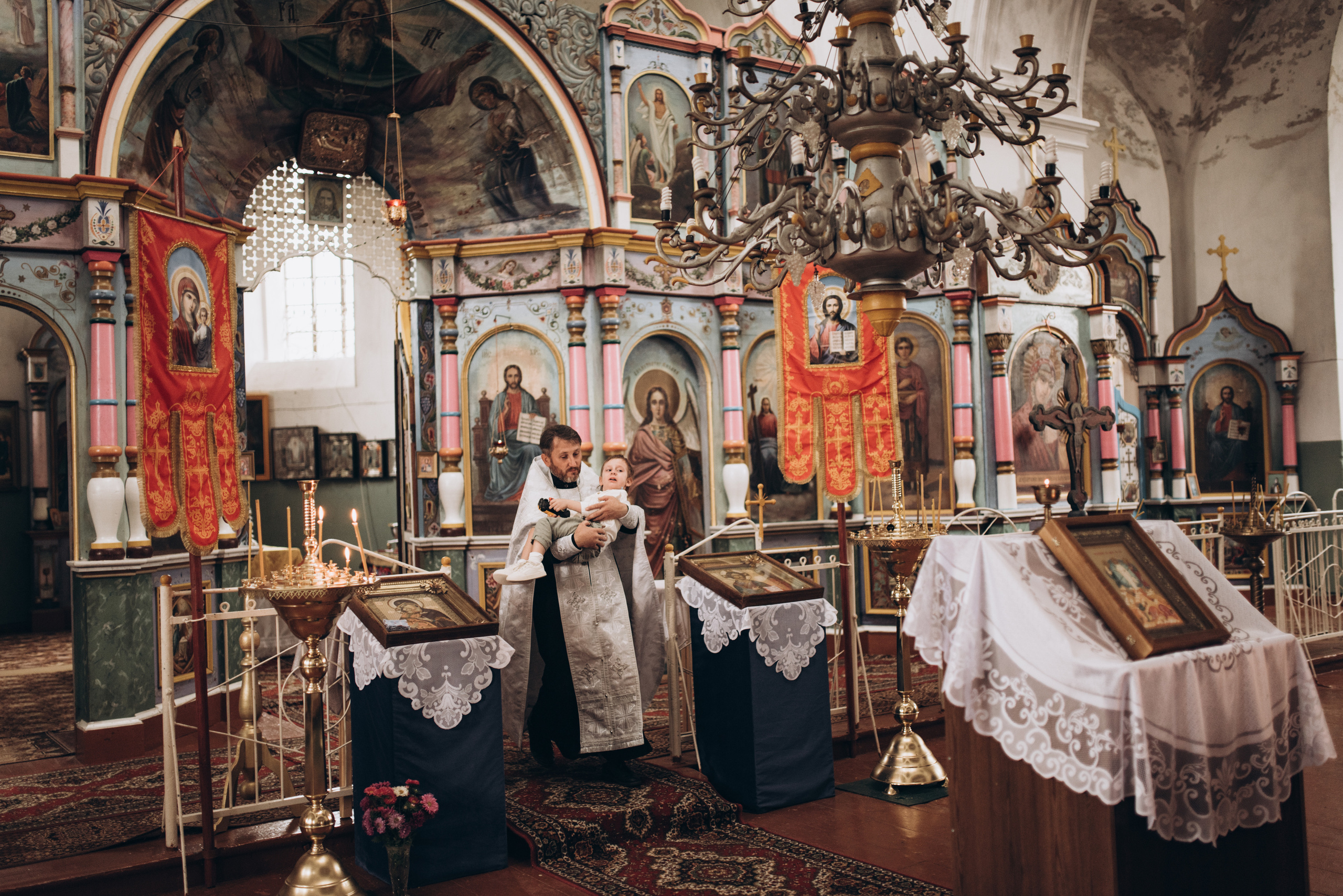 Таинство Крещение Илая. Семейный фотограф Екатерина Воробьева