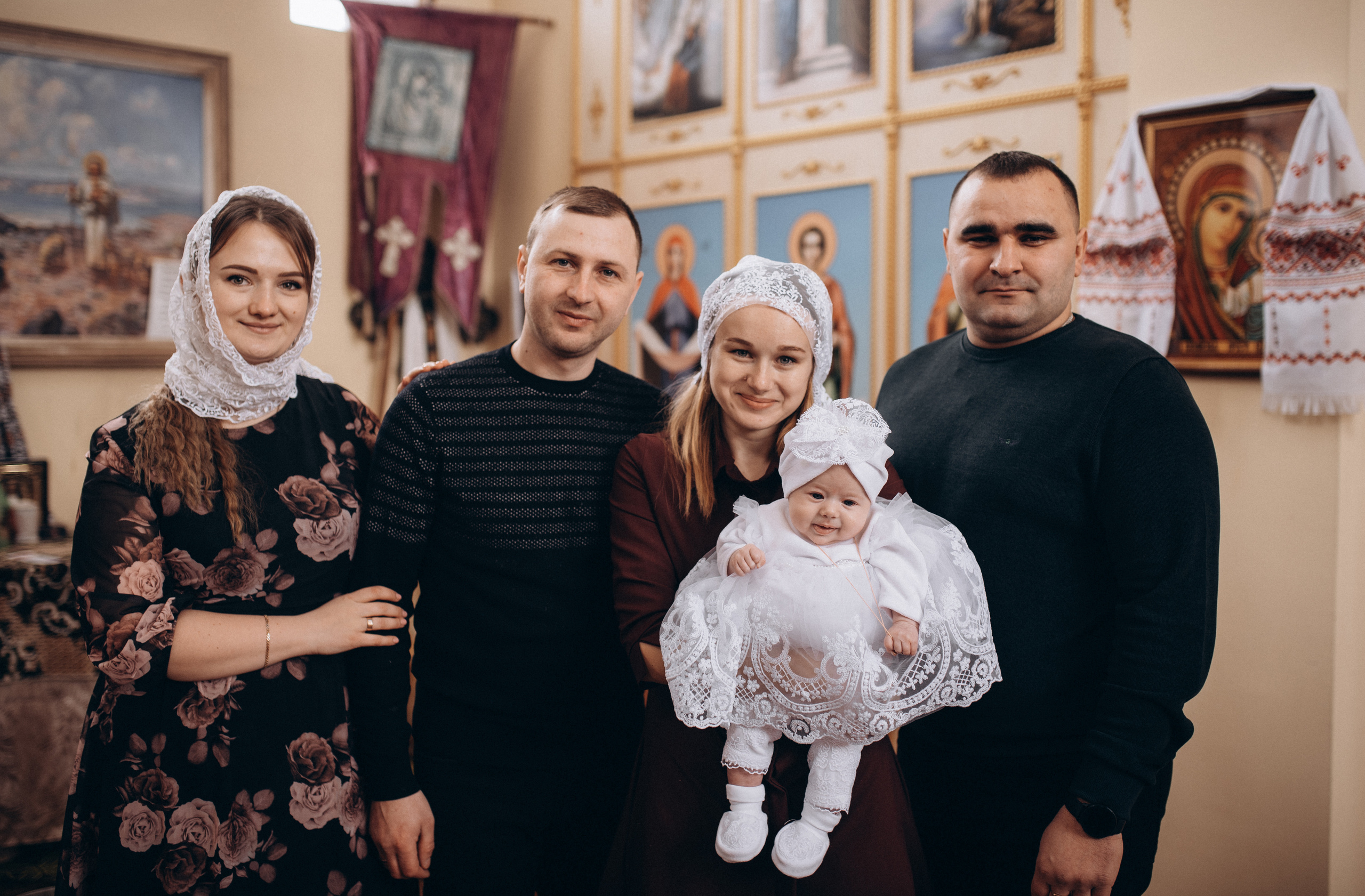 Таинство крещения Дарины. Семейный фотограф Екатерина Воробьева