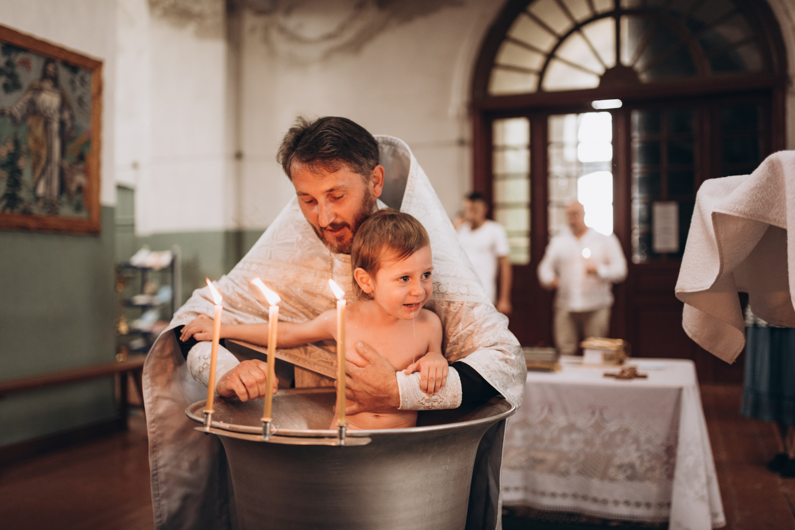 Таинство Крещение Илая. Семейный фотограф Екатерина Воробьева