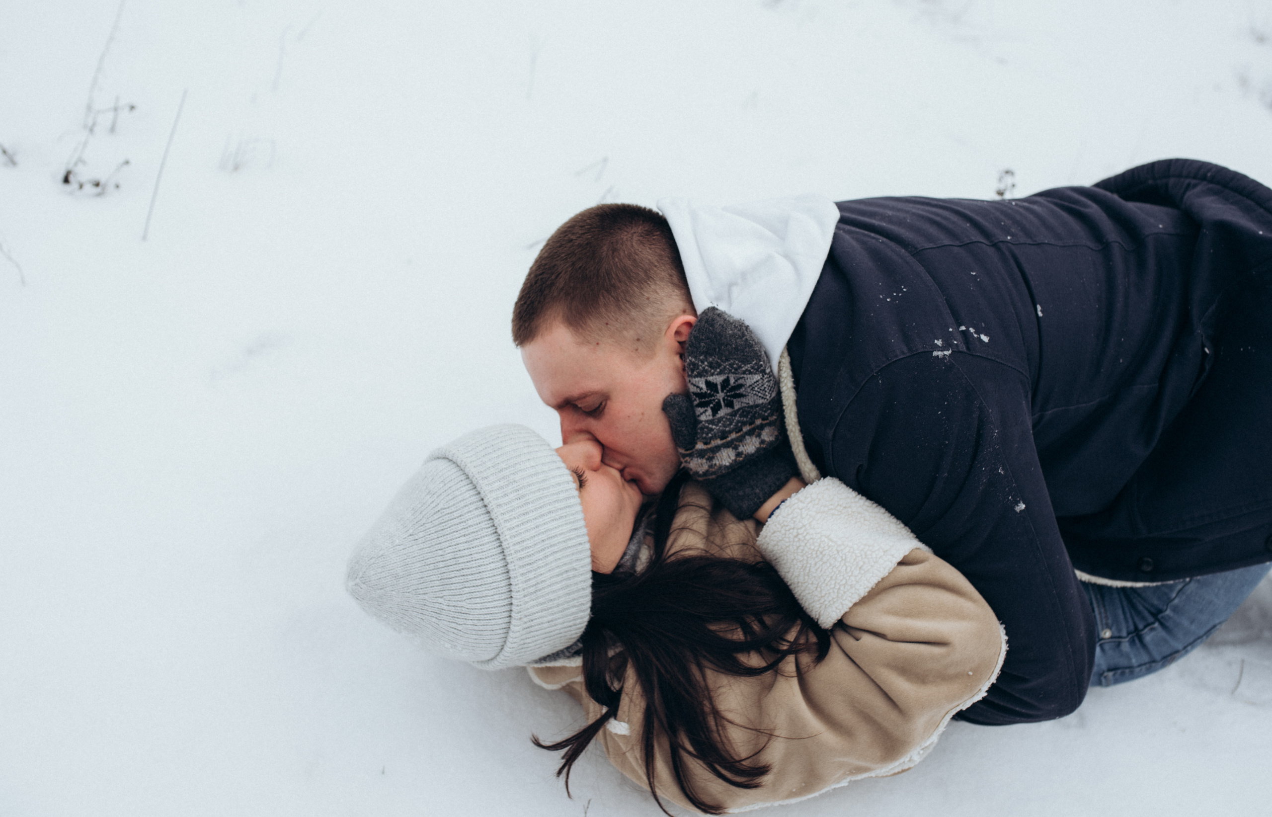 Женя и Вика. Однажды зимой. Семейный фотограф Екатерина Воробьева