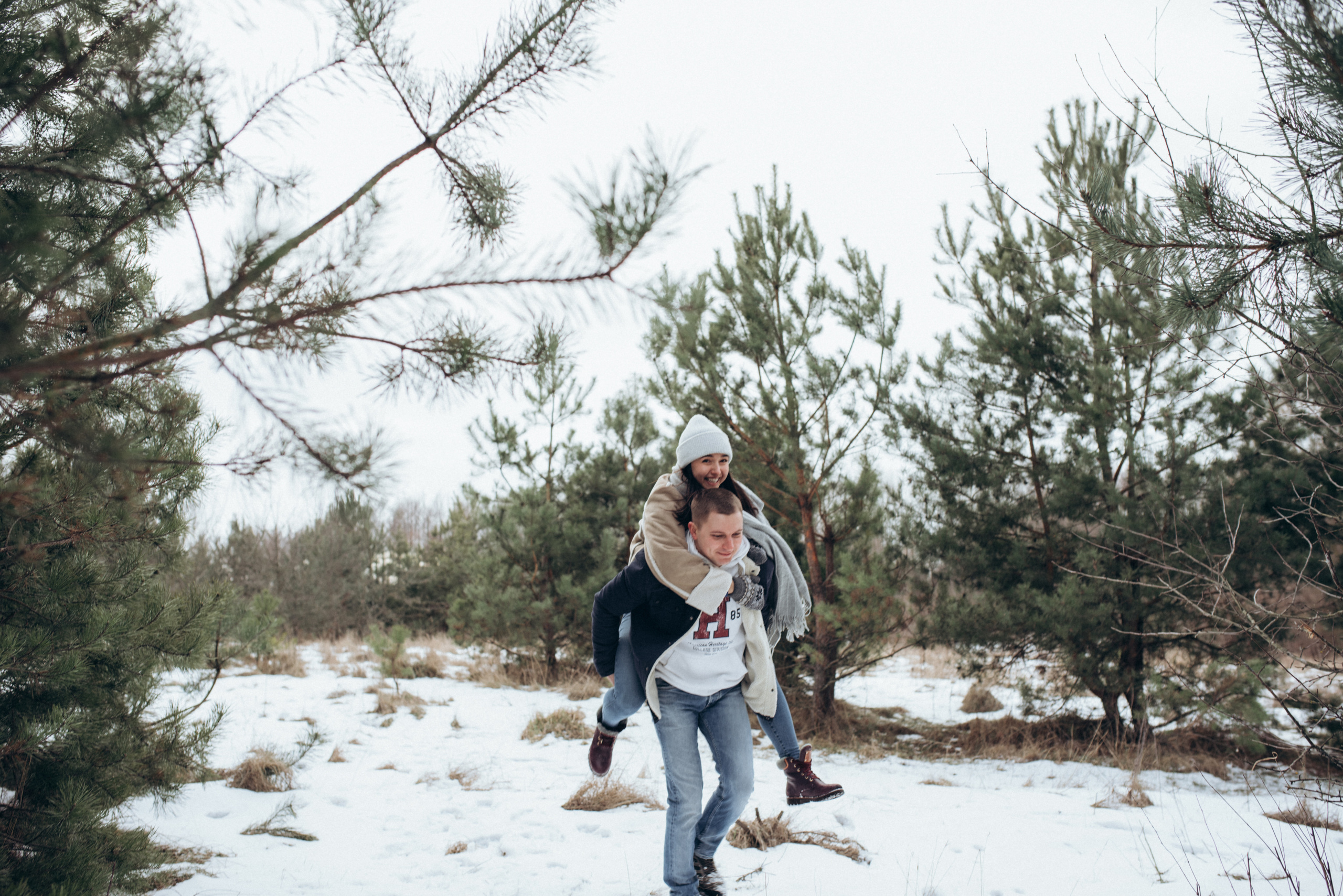 Женя и Вика. Однажды зимой. Семейный фотограф Екатерина Воробьева
