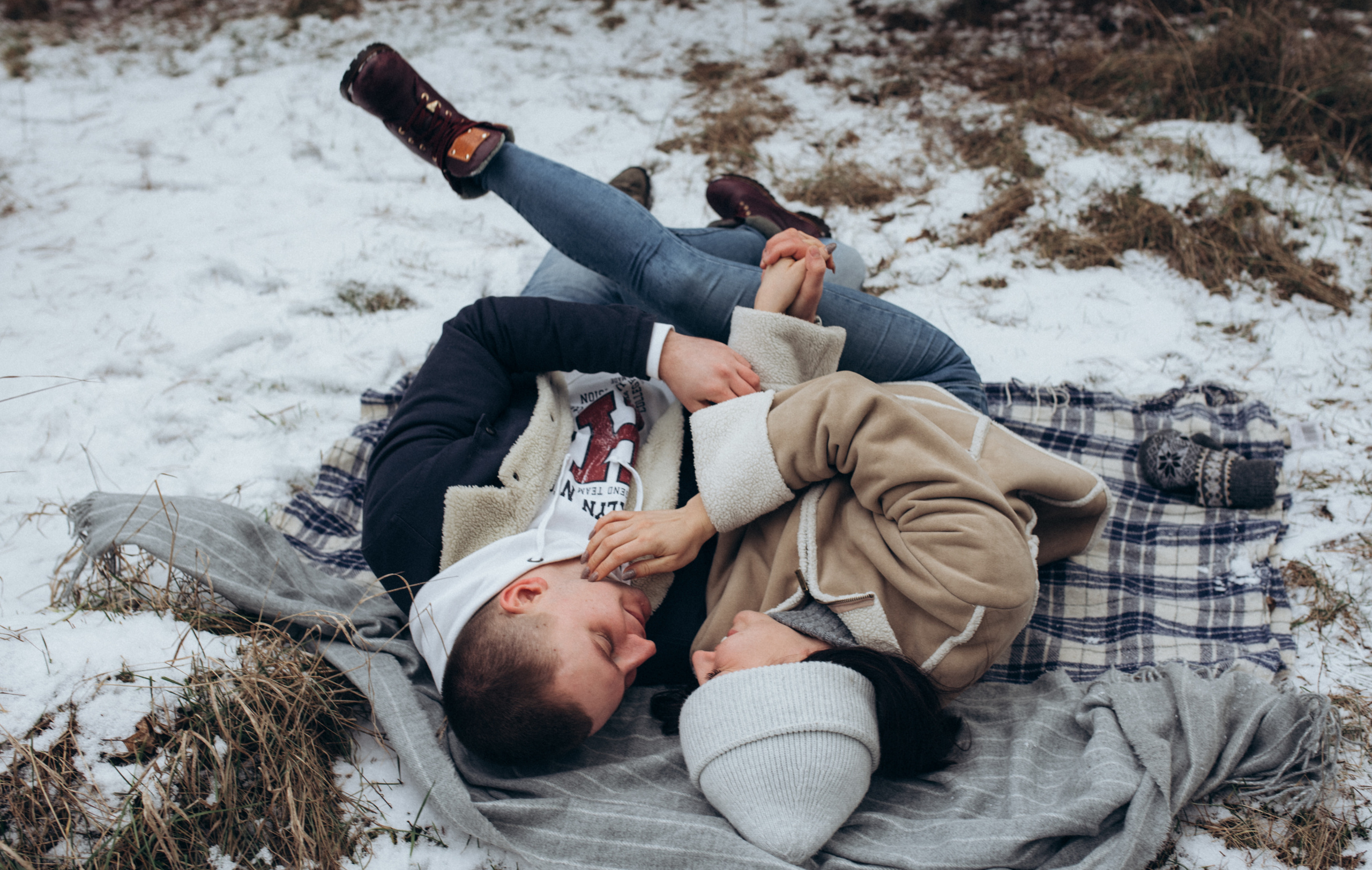 Женя и Вика. Однажды зимой. Семейный фотограф Екатерина Воробьева