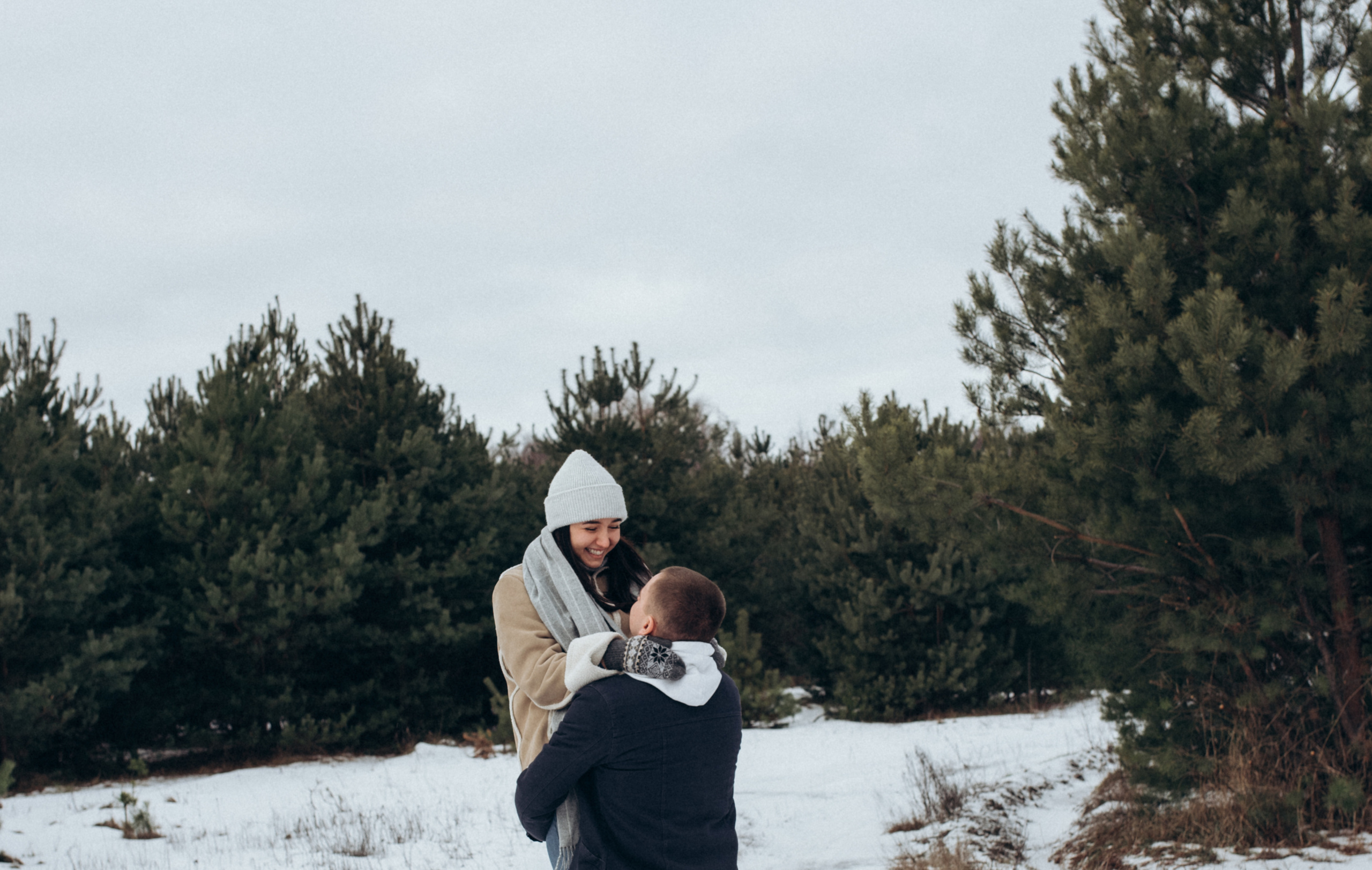 Женя и Вика. Однажды зимой. Семейный фотограф Екатерина Воробьева