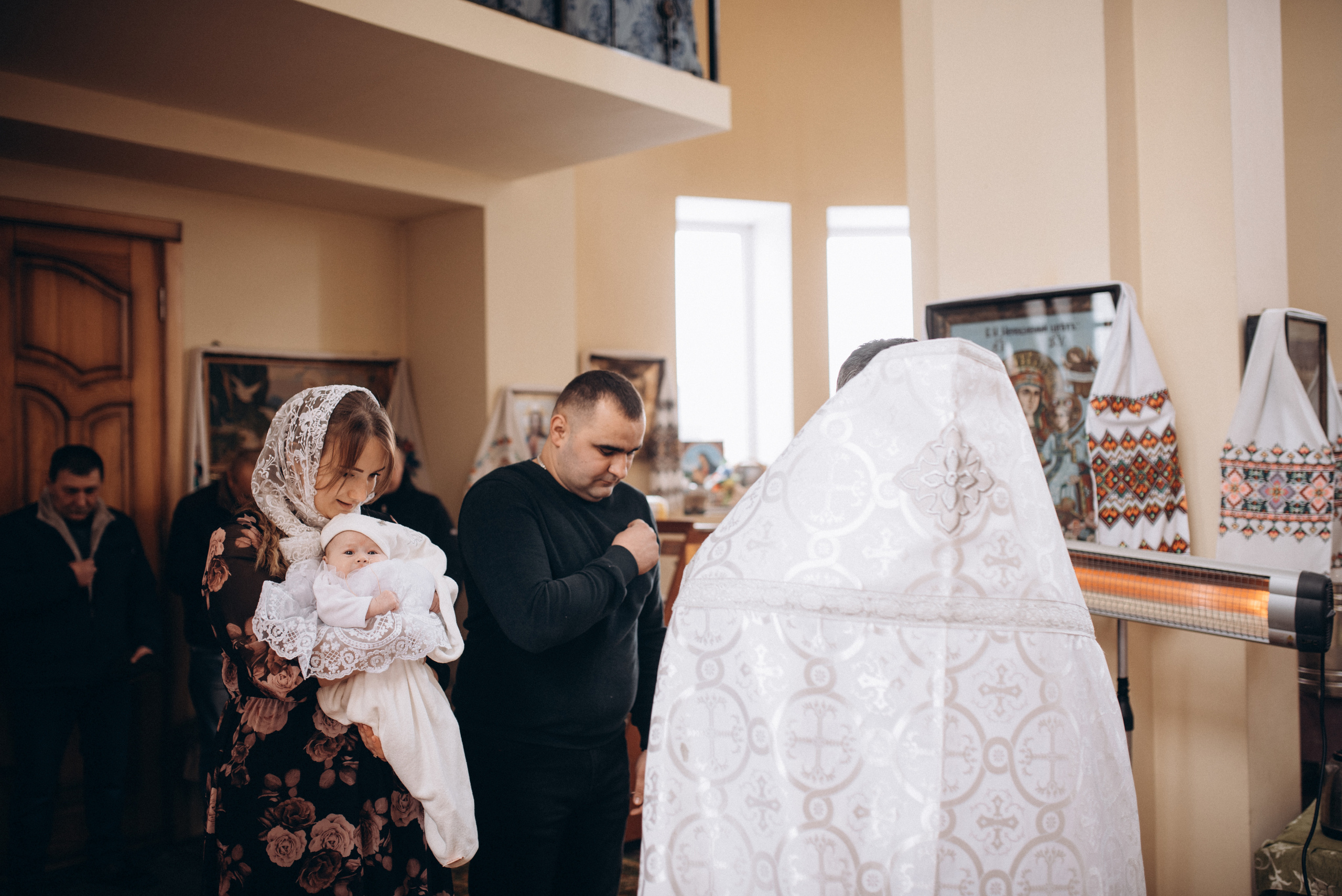 Таинство крещения Дарины. Семейный фотограф Екатерина Воробьева