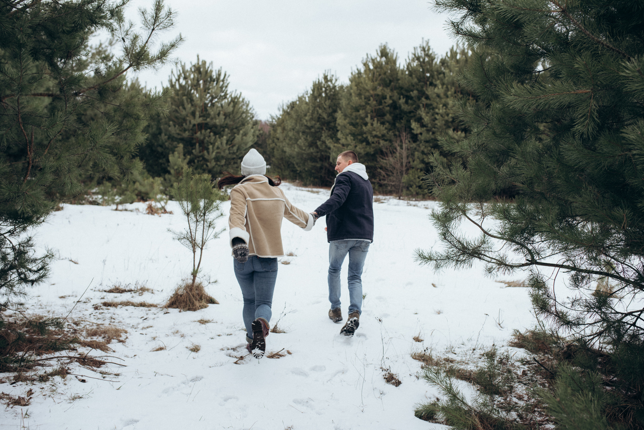 Женя и Вика. Однажды зимой. Семейный фотограф Екатерина Воробьева