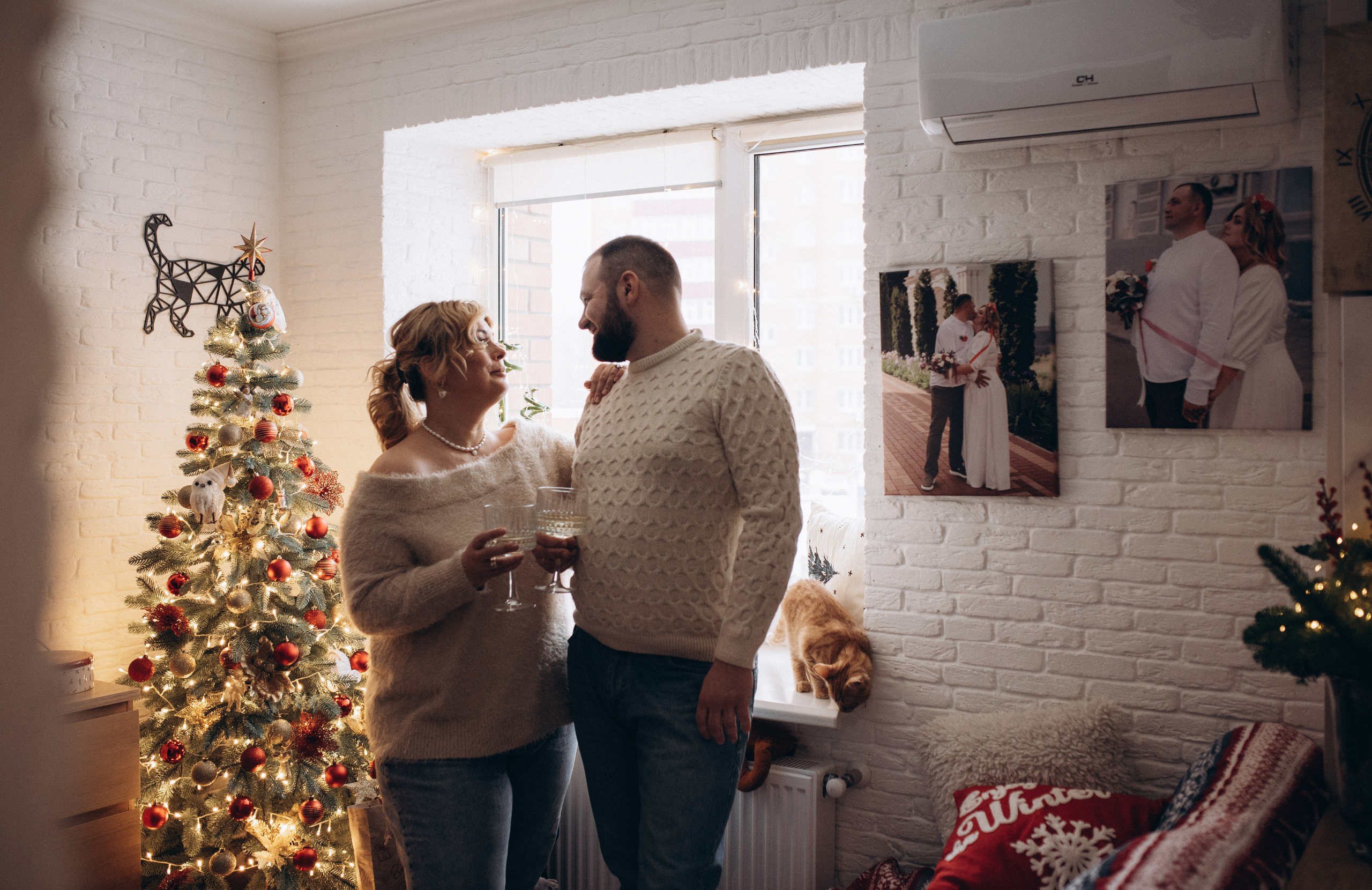 Максим і Віка. Новорічна історія. Семейный фотограф Екатерина Воробьева
