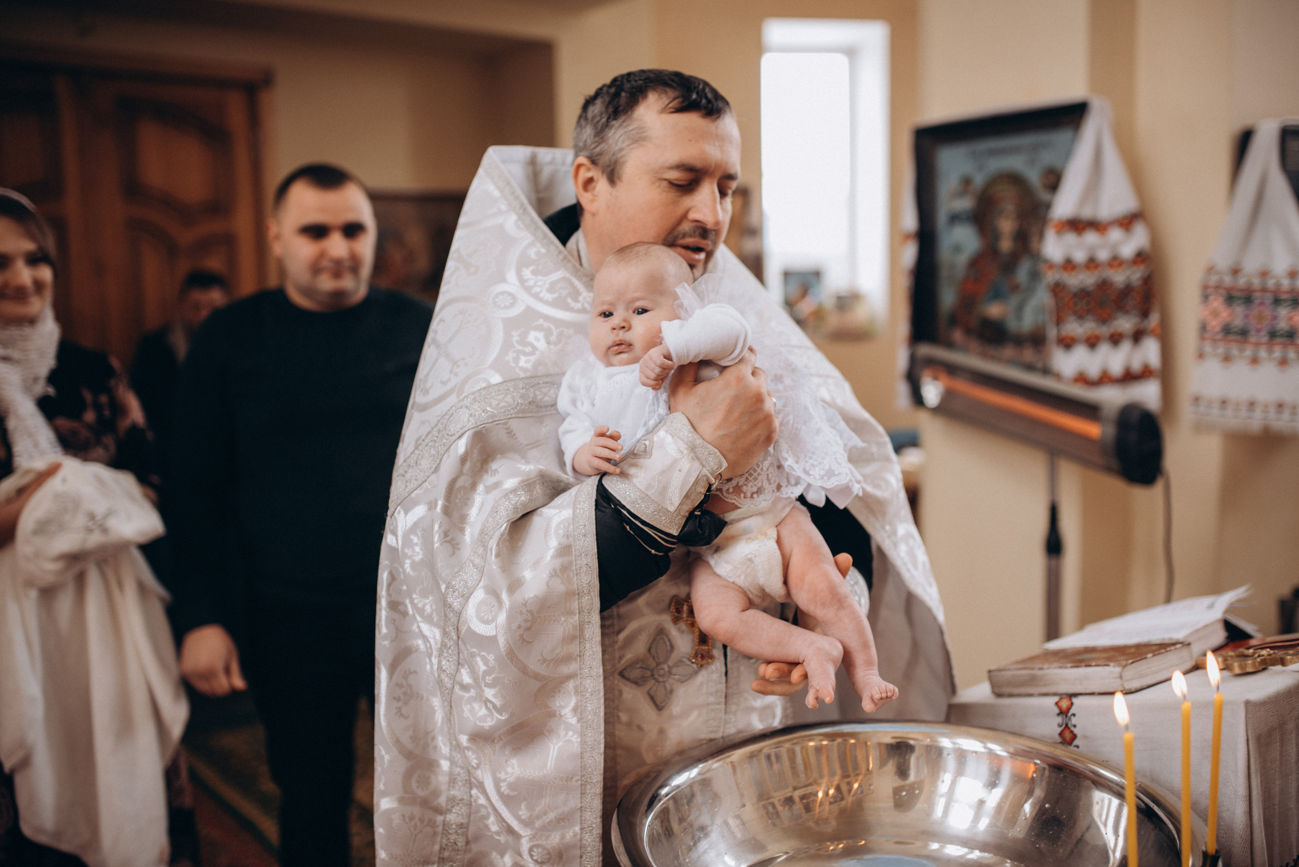Таинство крещения Дарины. Семейный фотограф Екатерина Воробьева