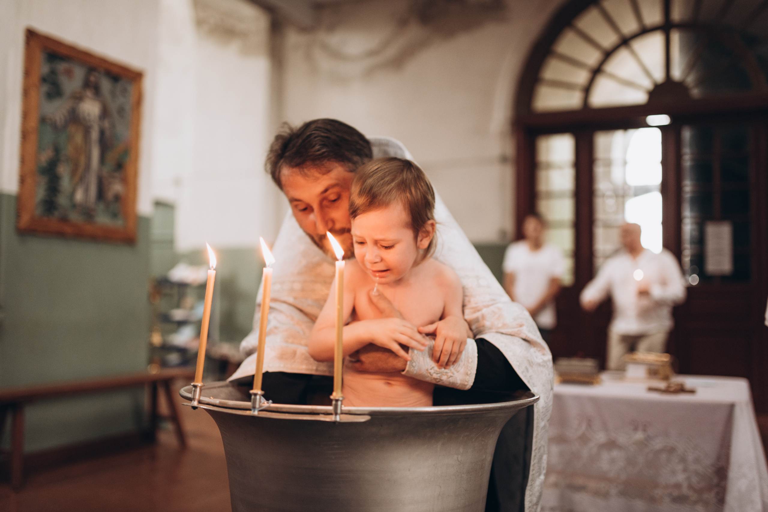 Таинство Крещение Илая. Семейный фотограф Екатерина Воробьева