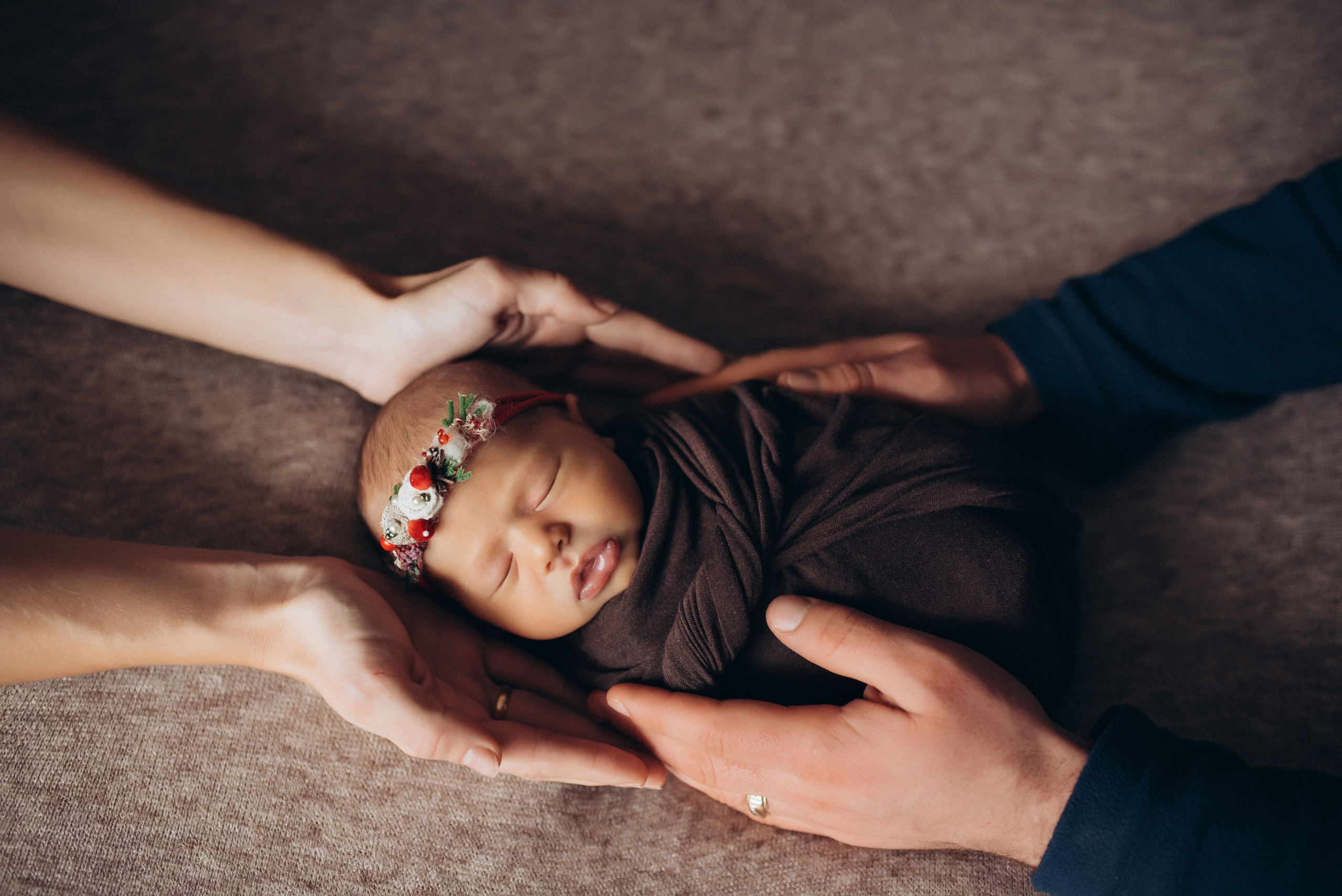 Дарина 9 днів. Семейный фотограф Екатерина Воробьева