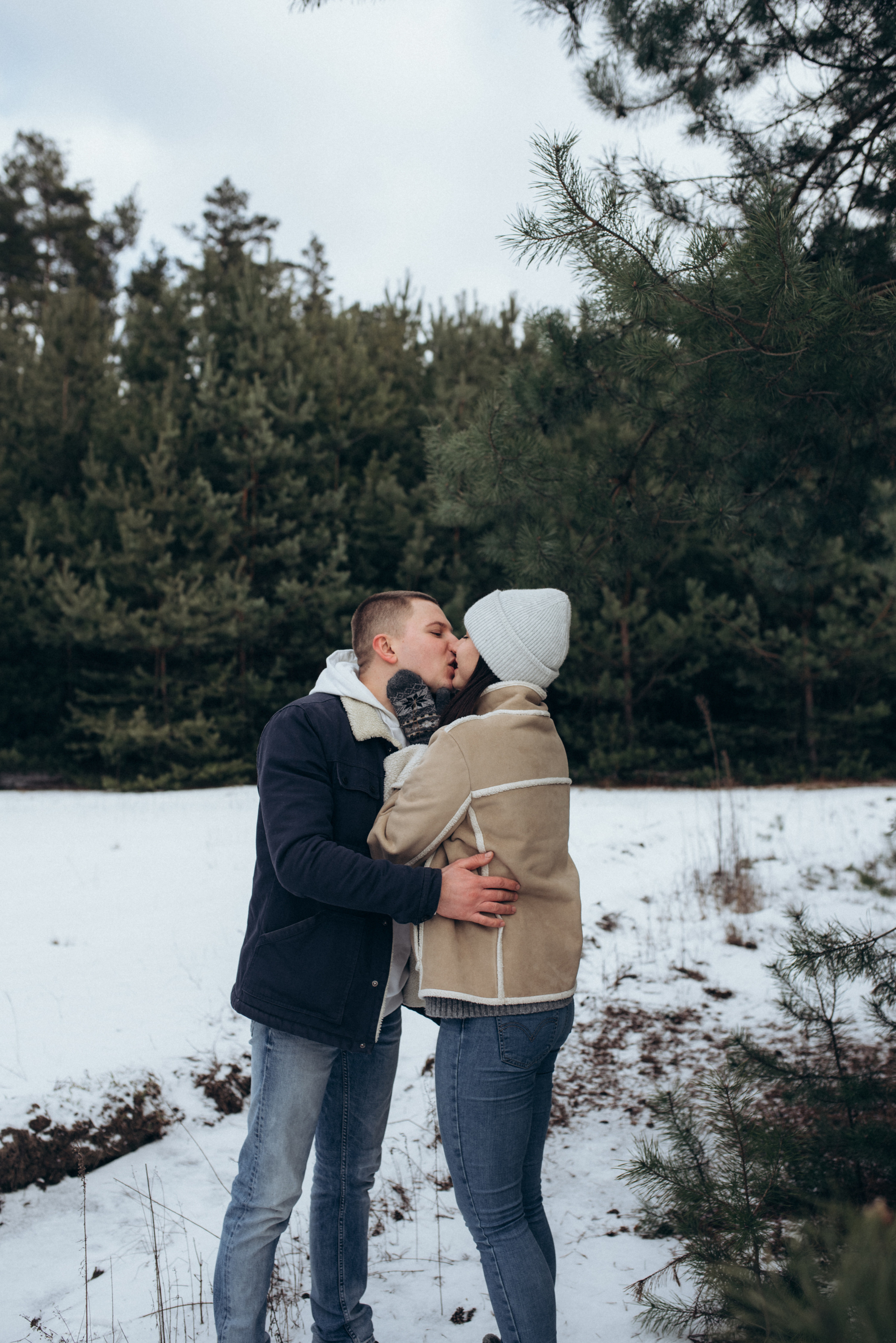 Женя и Вика. Однажды зимой. Семейный фотограф Екатерина Воробьева