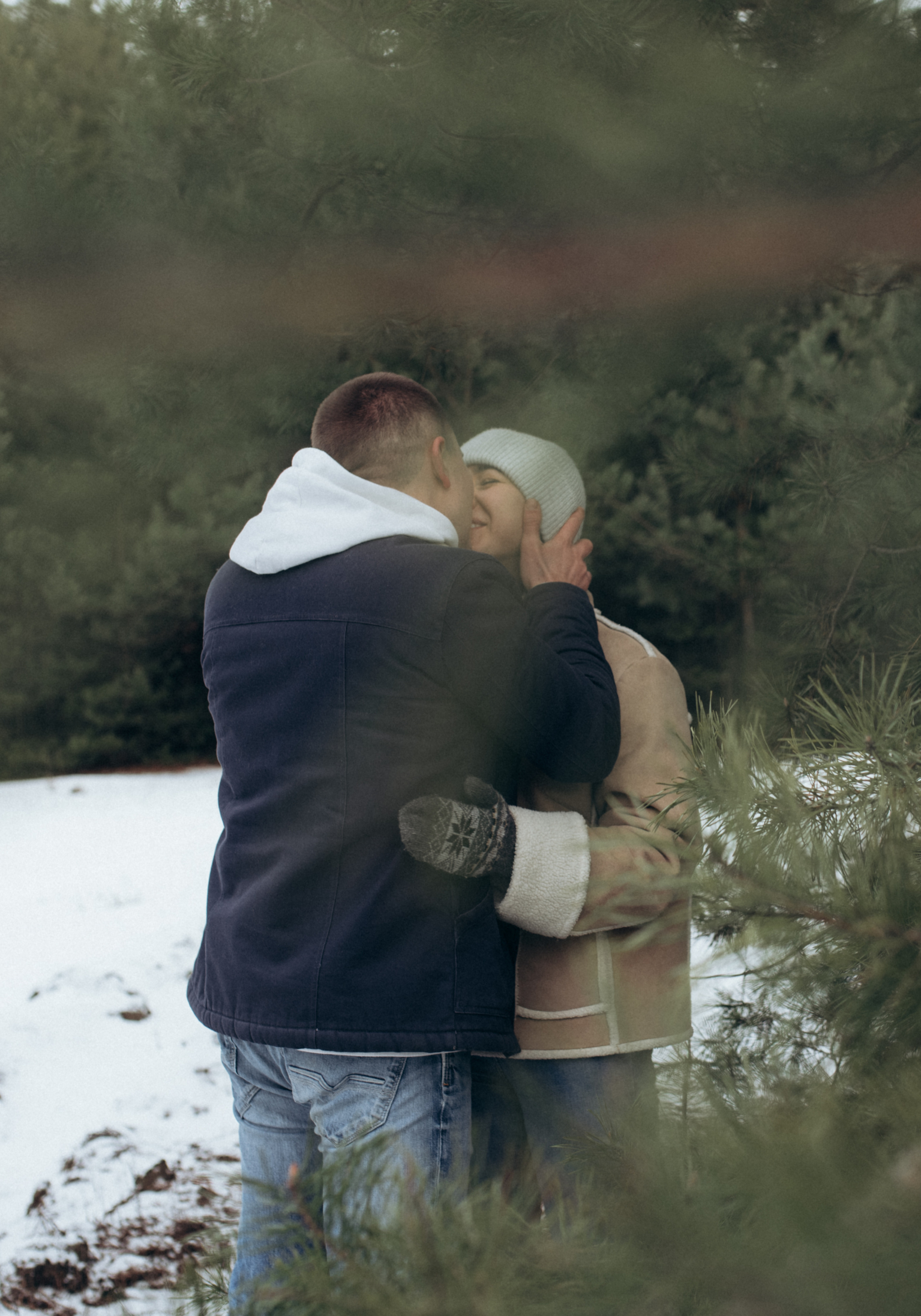 Женя и Вика. Однажды зимой. Семейный фотограф Екатерина Воробьева