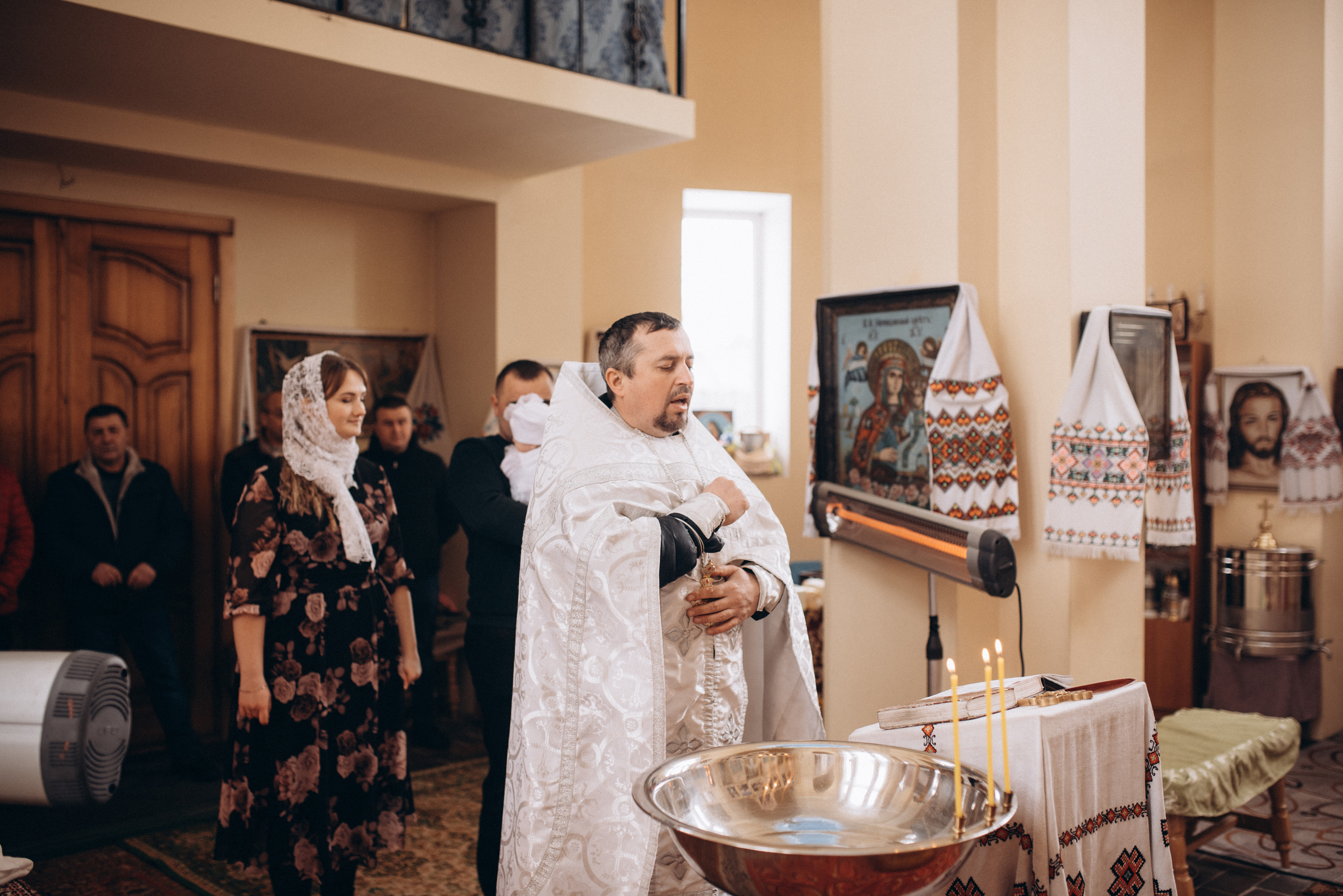Таинство крещения Дарины. Семейный фотограф Екатерина Воробьева