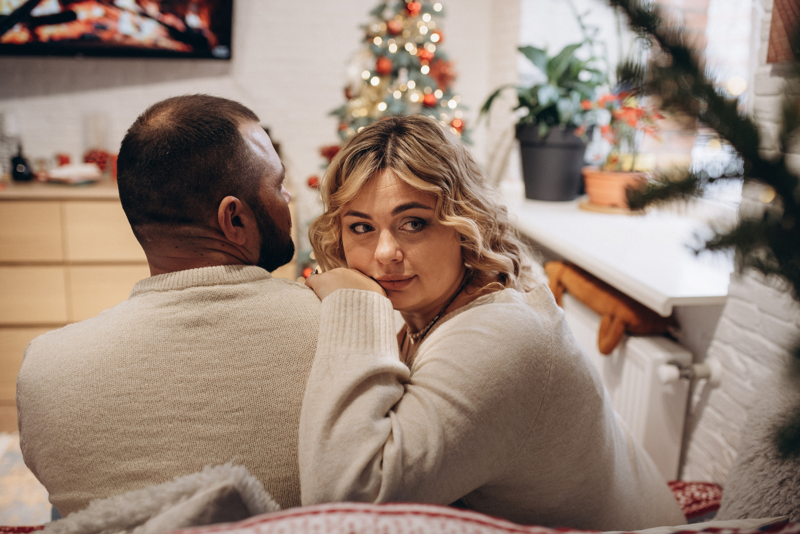 Максим і Віка. Новорічна історія. Семейный фотограф Екатерина Воробьева