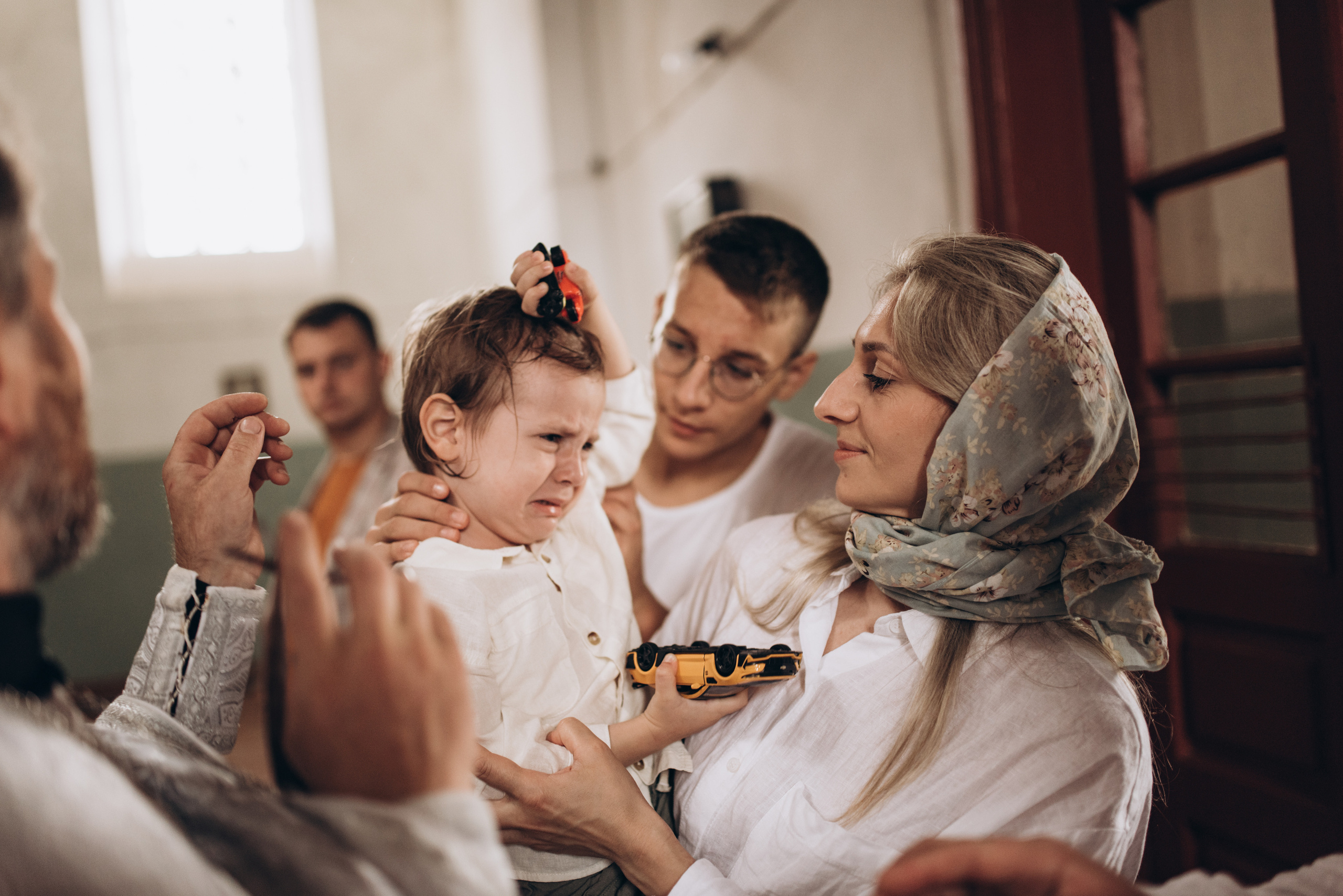 Таинство Крещение Илая. Семейный фотограф Екатерина Воробьева