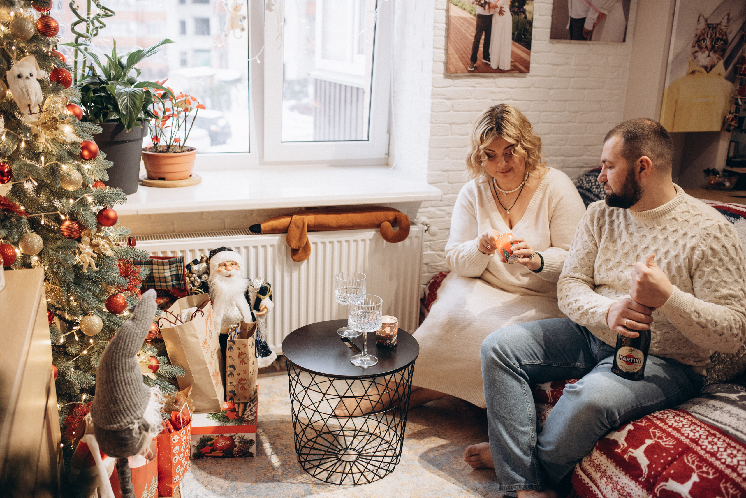 Максим і Віка. Новорічна історія. Семейный фотограф Екатерина Воробьева