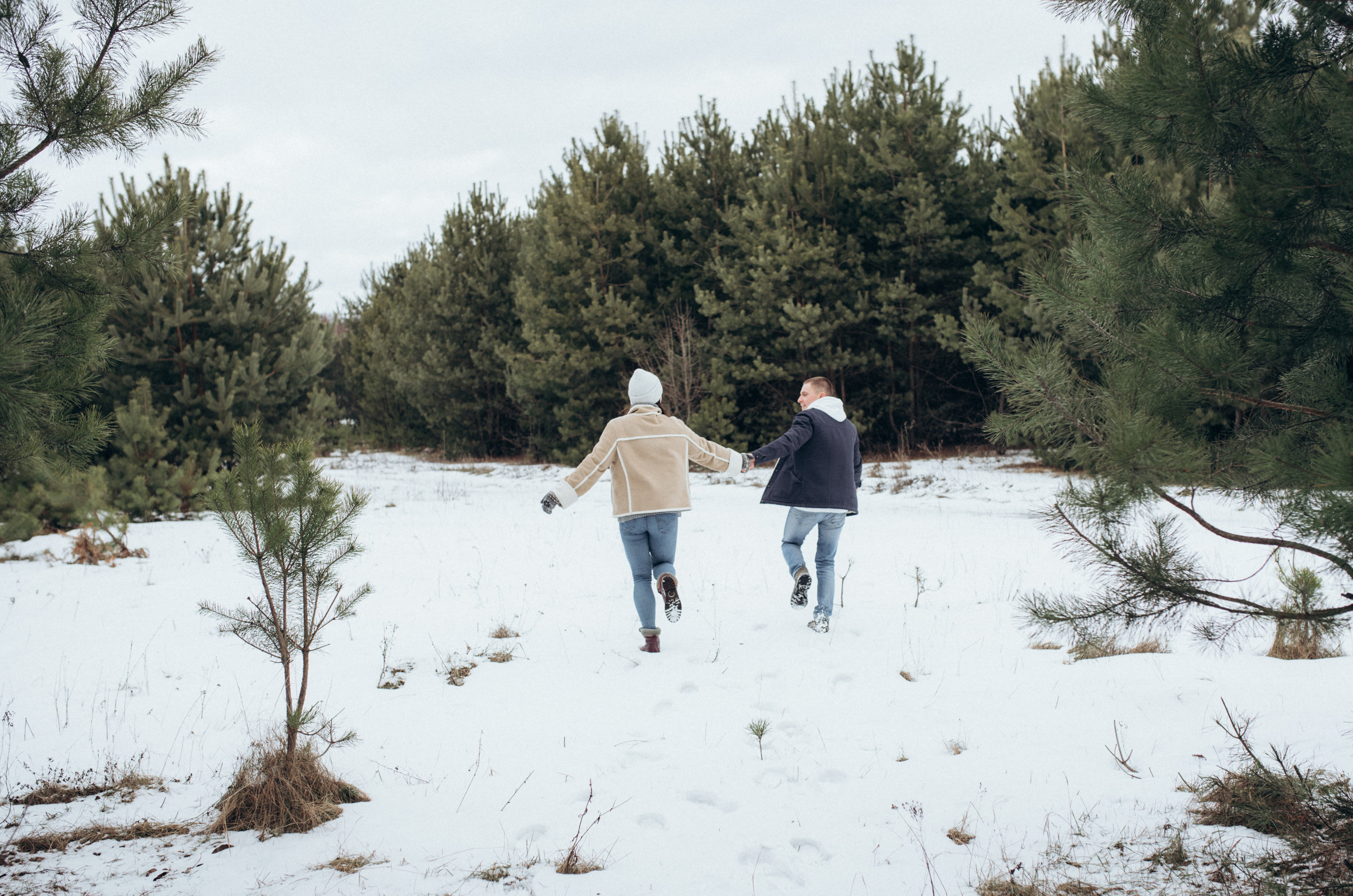 Женя и Вика. Однажды зимой. Семейный фотограф Екатерина Воробьева
