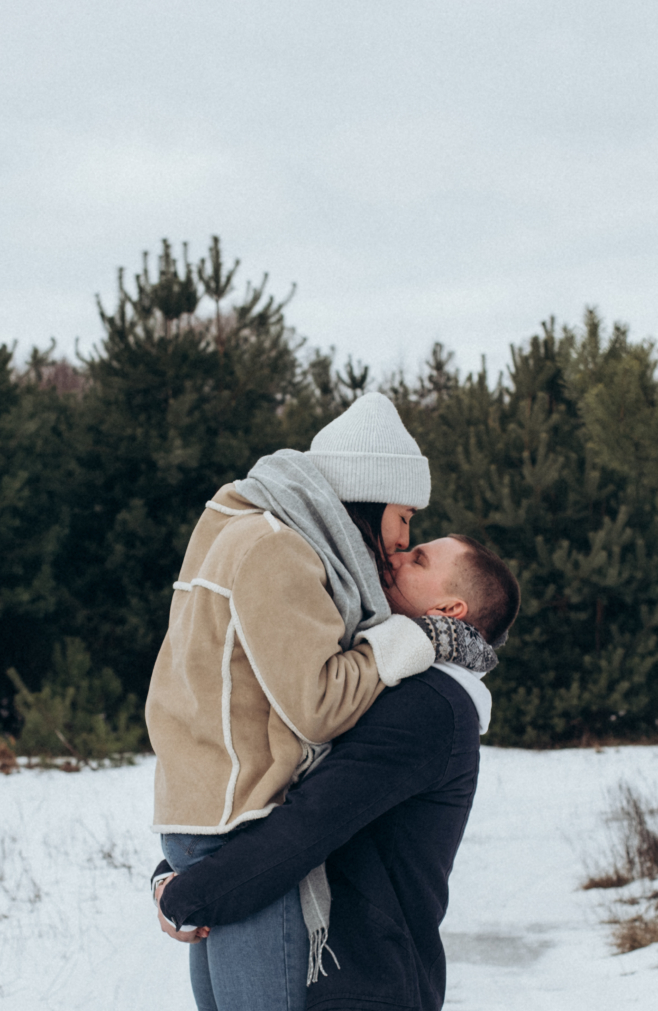 Женя и Вика. Однажды зимой. Семейный фотограф Екатерина Воробьева