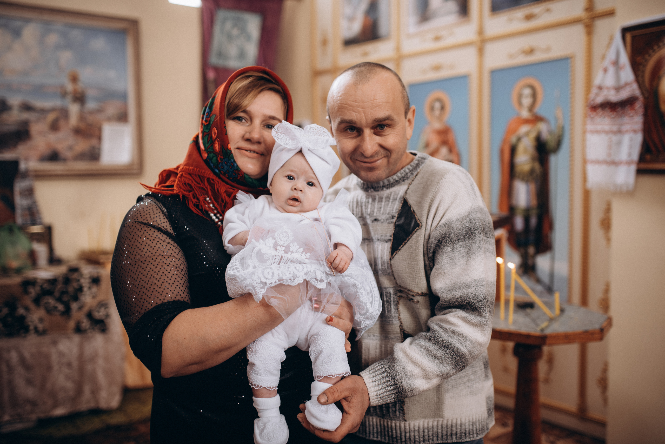Таинство крещения Дарины. Семейный фотограф Екатерина Воробьева