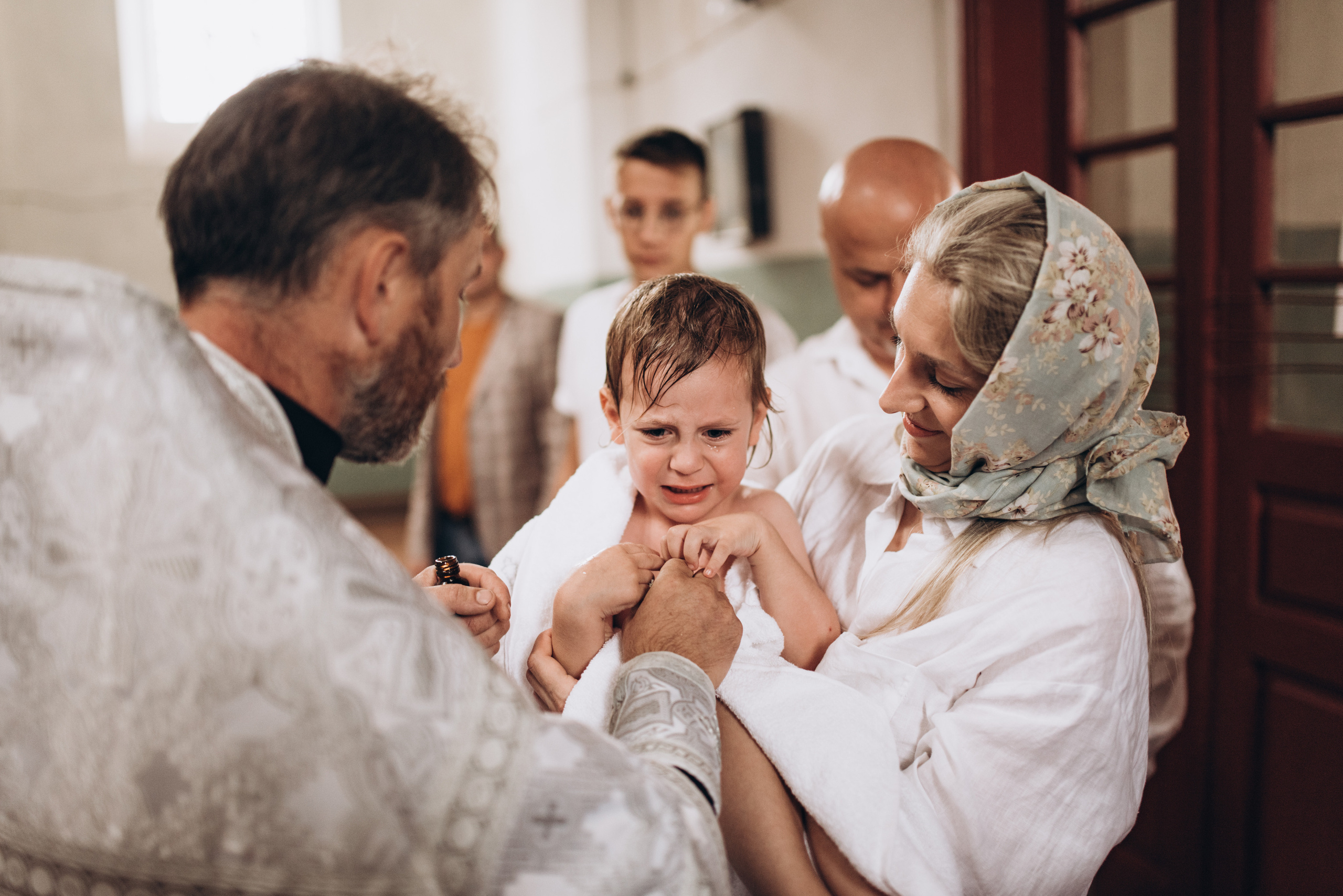 Таинство Крещение Илая. Семейный фотограф Екатерина Воробьева