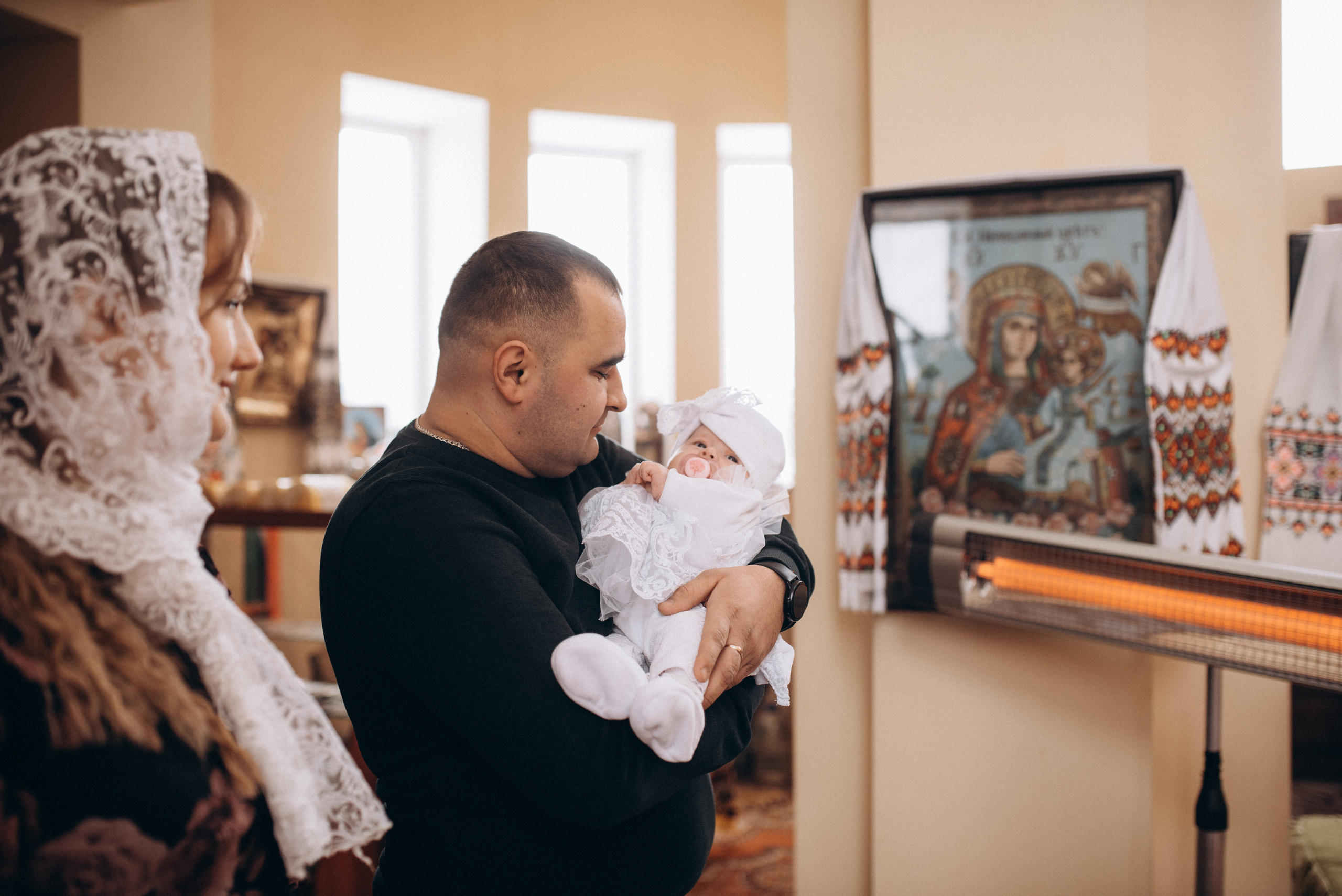 Таинство крещения Дарины. Семейный фотограф Екатерина Воробьева