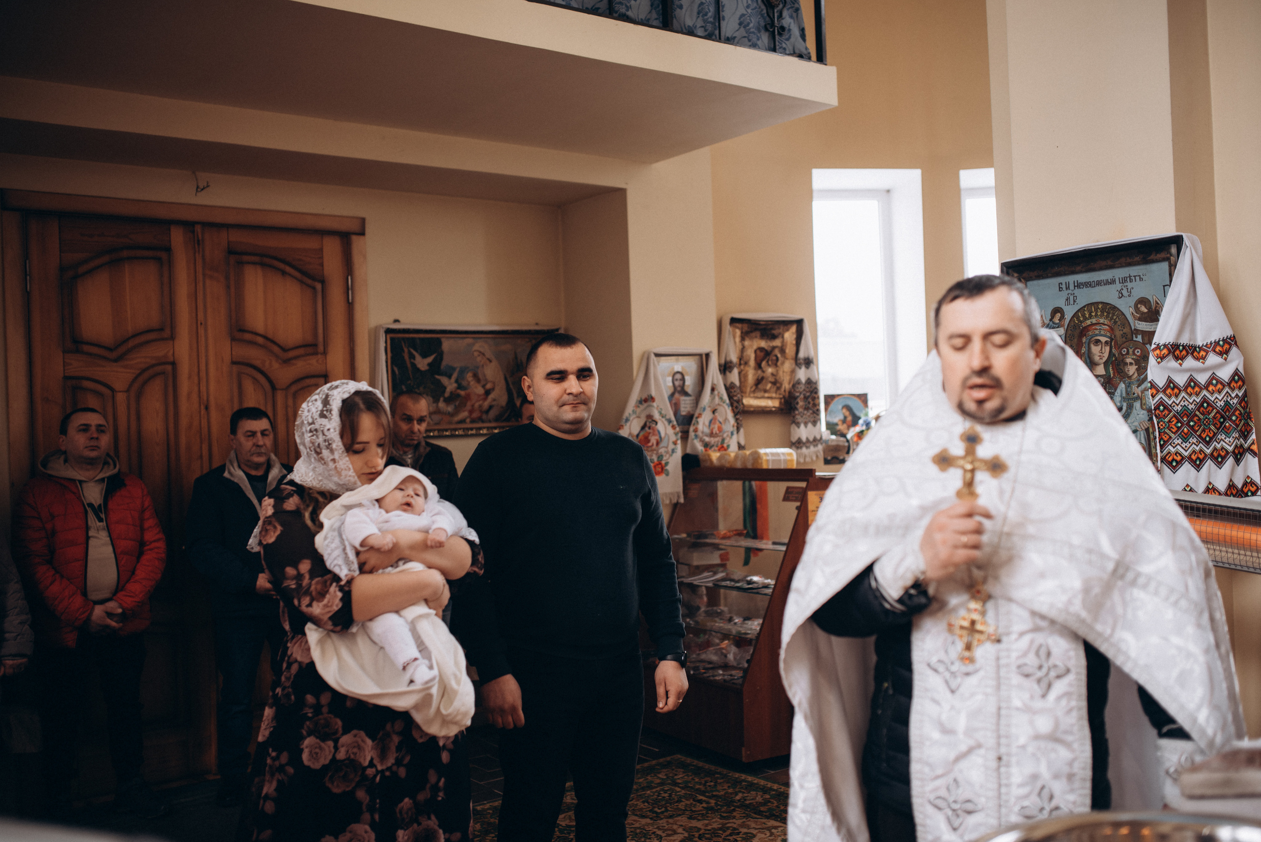 Таинство крещения Дарины. Семейный фотограф Екатерина Воробьева