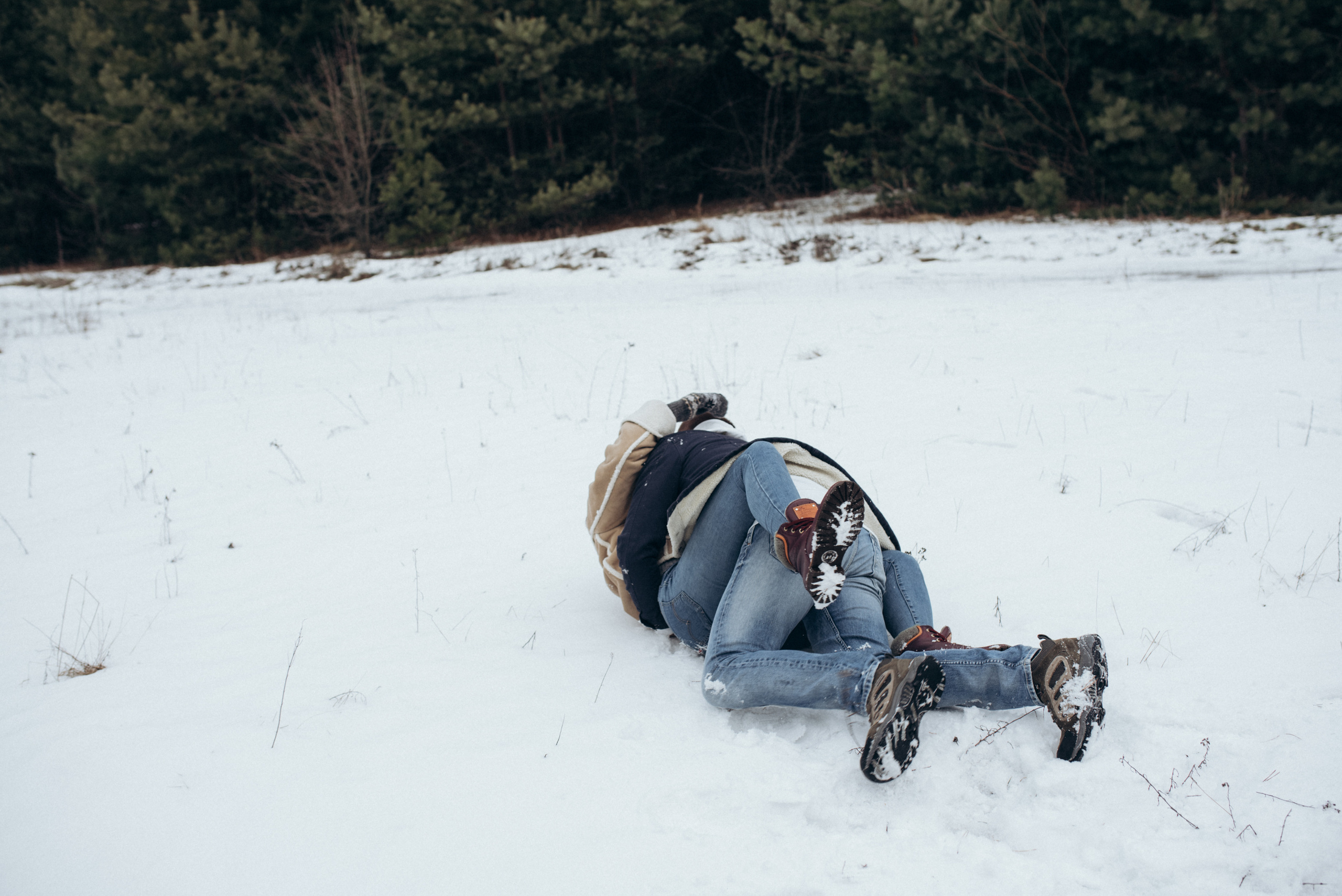 Женя и Вика. Однажды зимой. Семейный фотограф Екатерина Воробьева