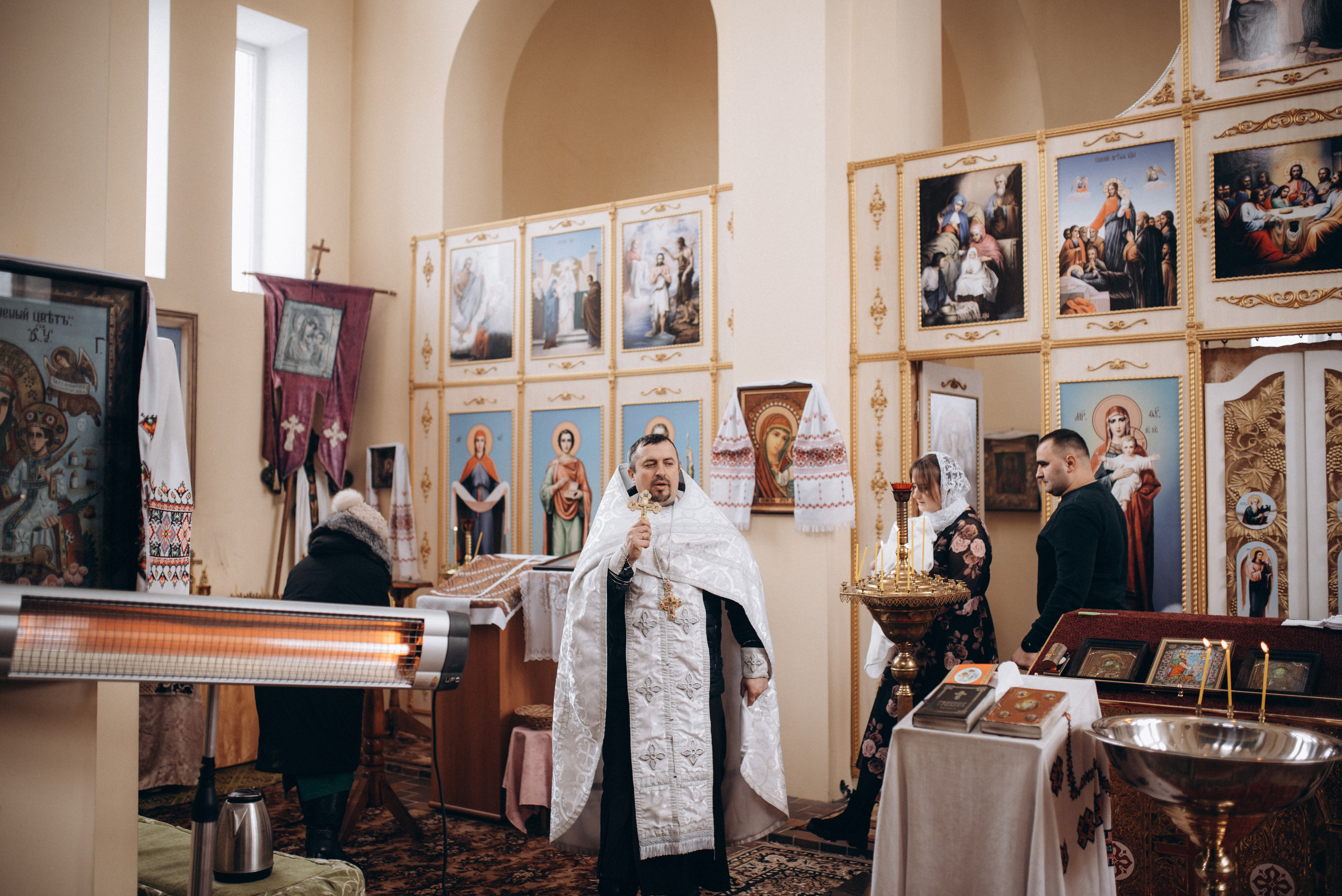 Таинство крещения Дарины. Семейный фотограф Екатерина Воробьева