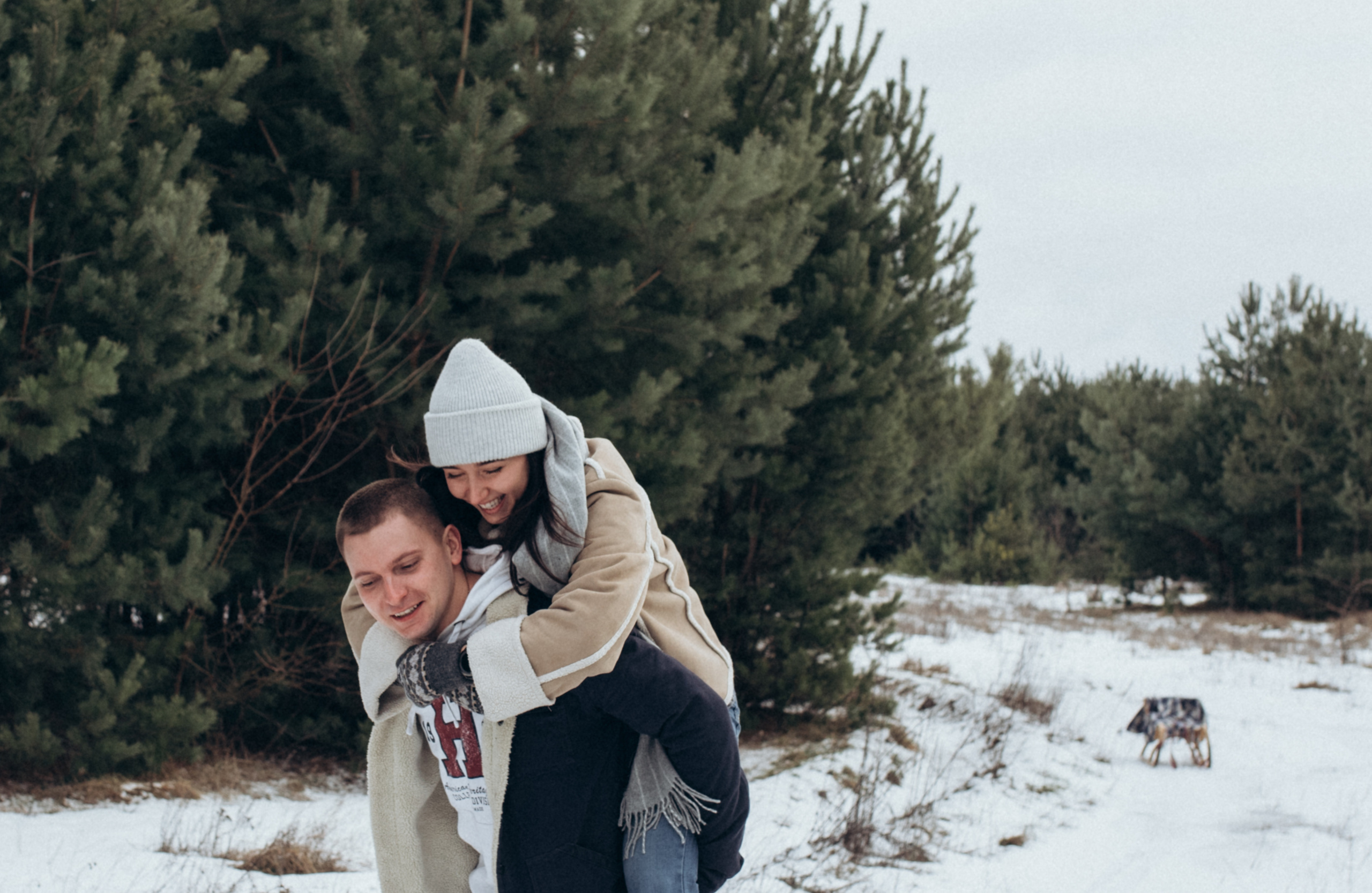 Женя и Вика. Однажды зимой. Семейный фотограф Екатерина Воробьева