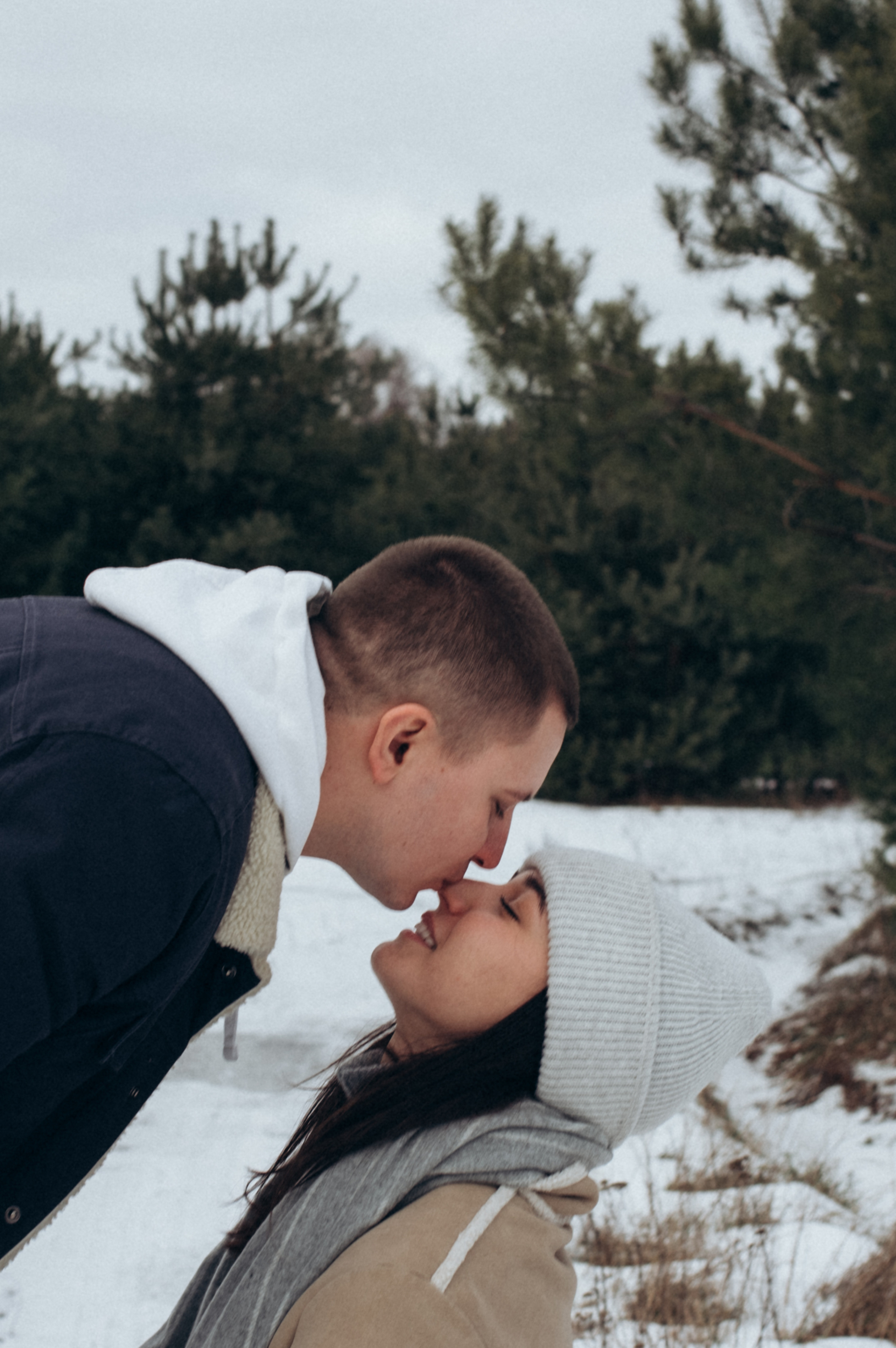 Женя и Вика. Однажды зимой. Семейный фотограф Екатерина Воробьева