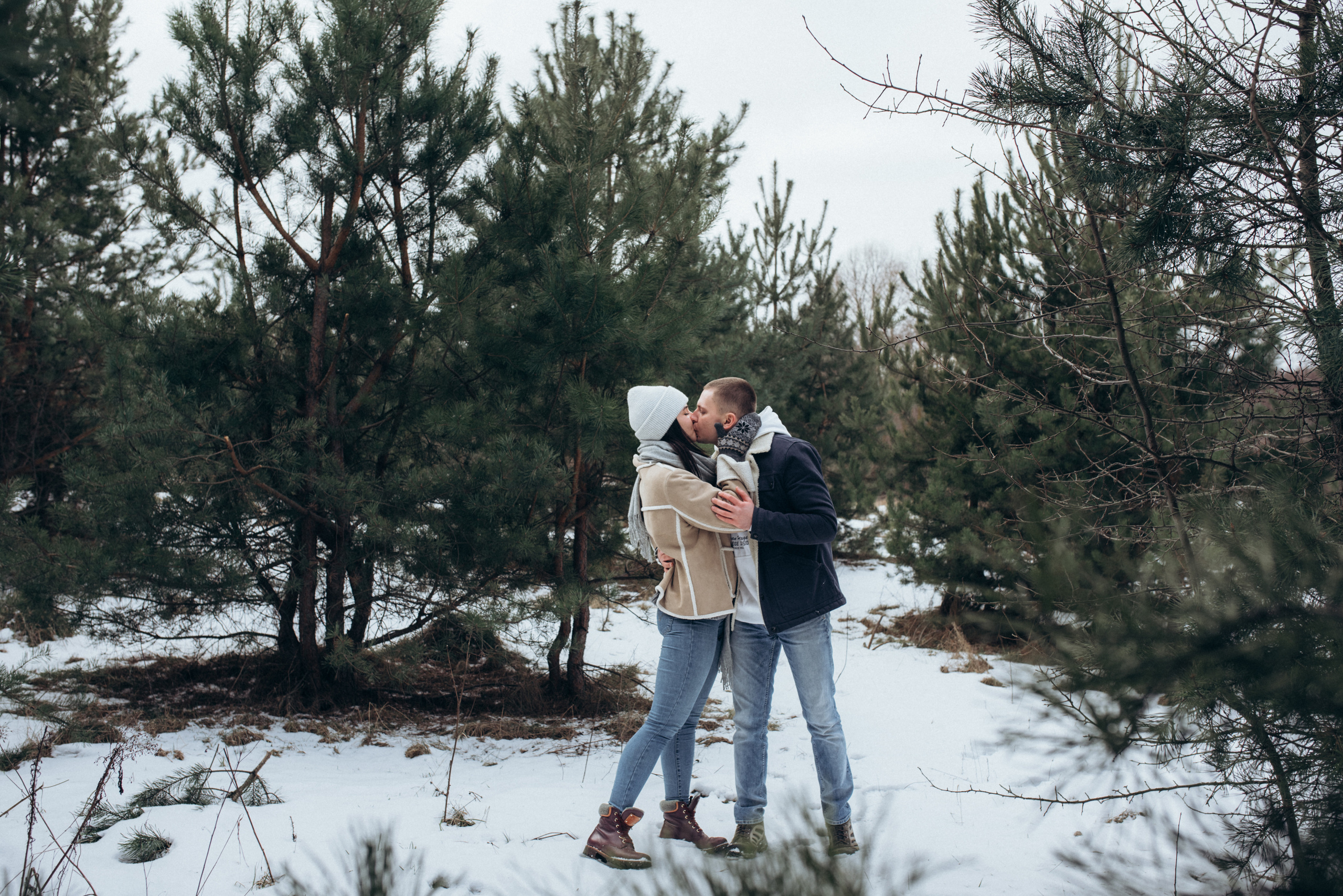 Женя и Вика. Однажды зимой. Семейный фотограф Екатерина Воробьева